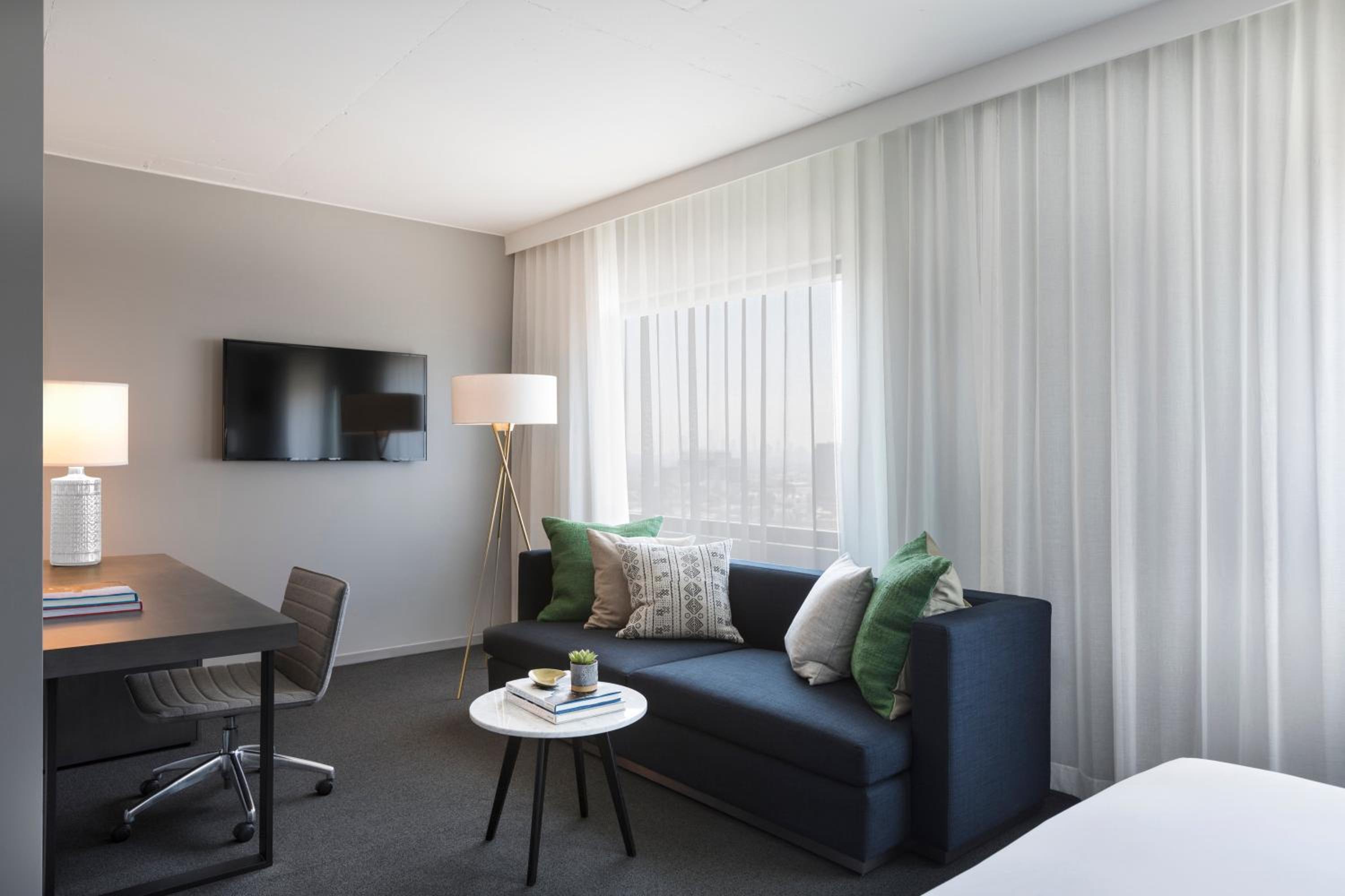 King Suite with Tub and Walk-In Shower
