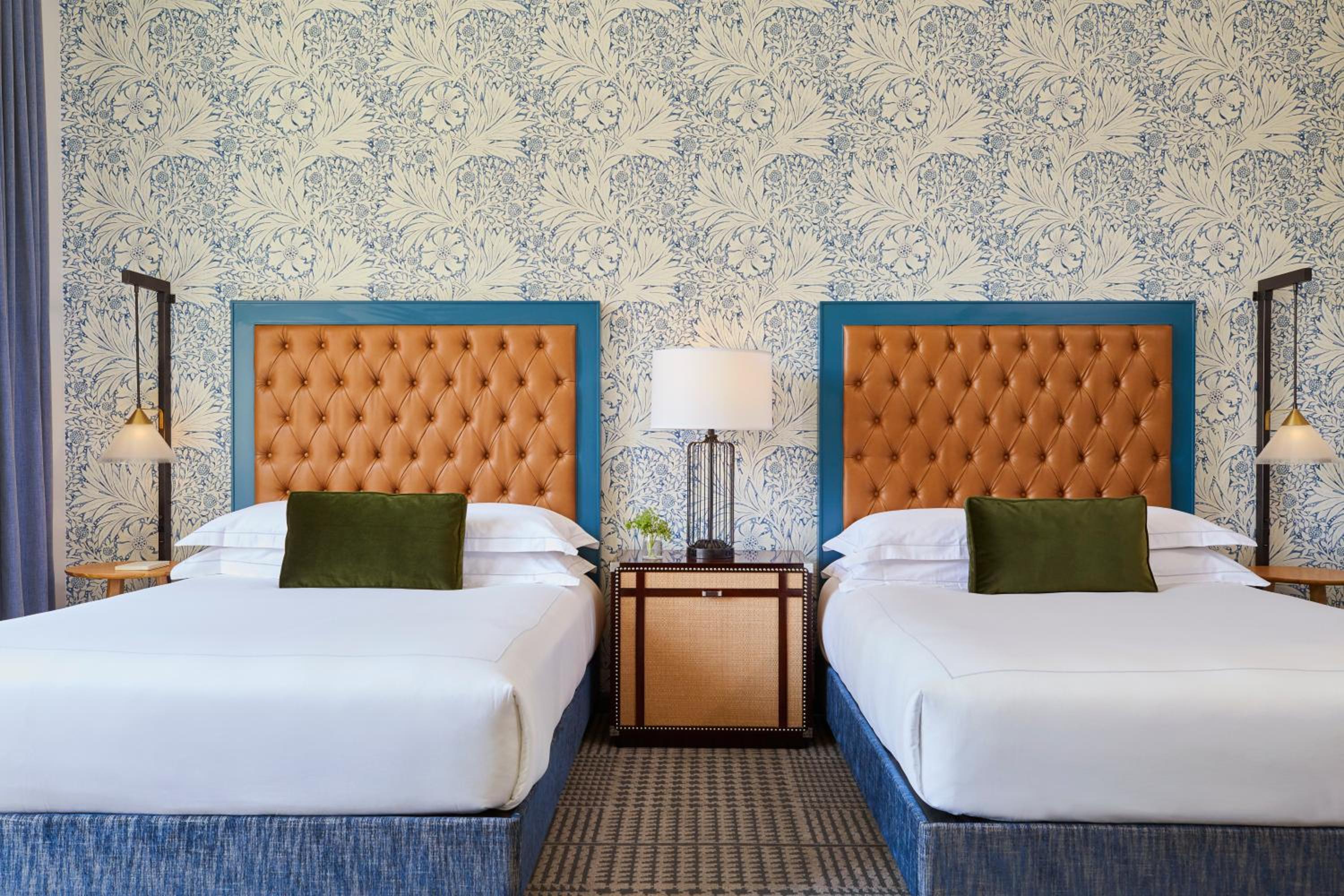 Queen Room with Two Queen Beds and Mobility Accessible Roll-In Shower
