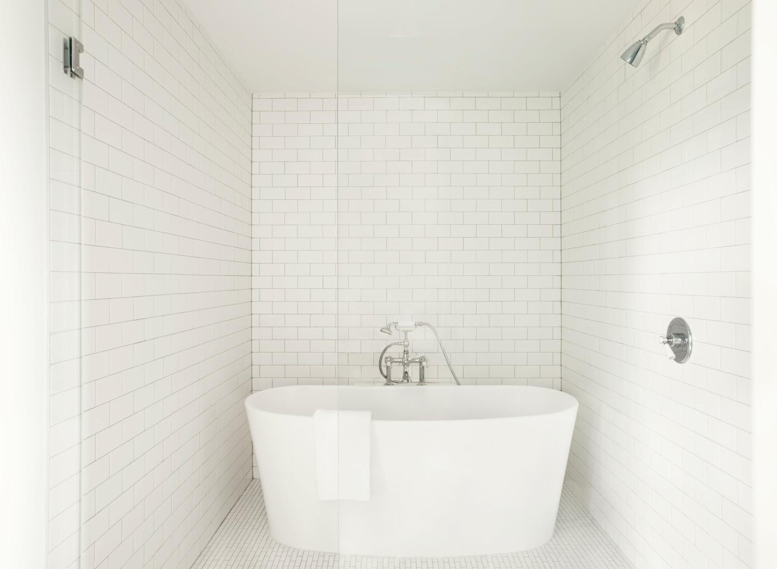 One-Bedroom King Suite with Tub and Walk-In Shower