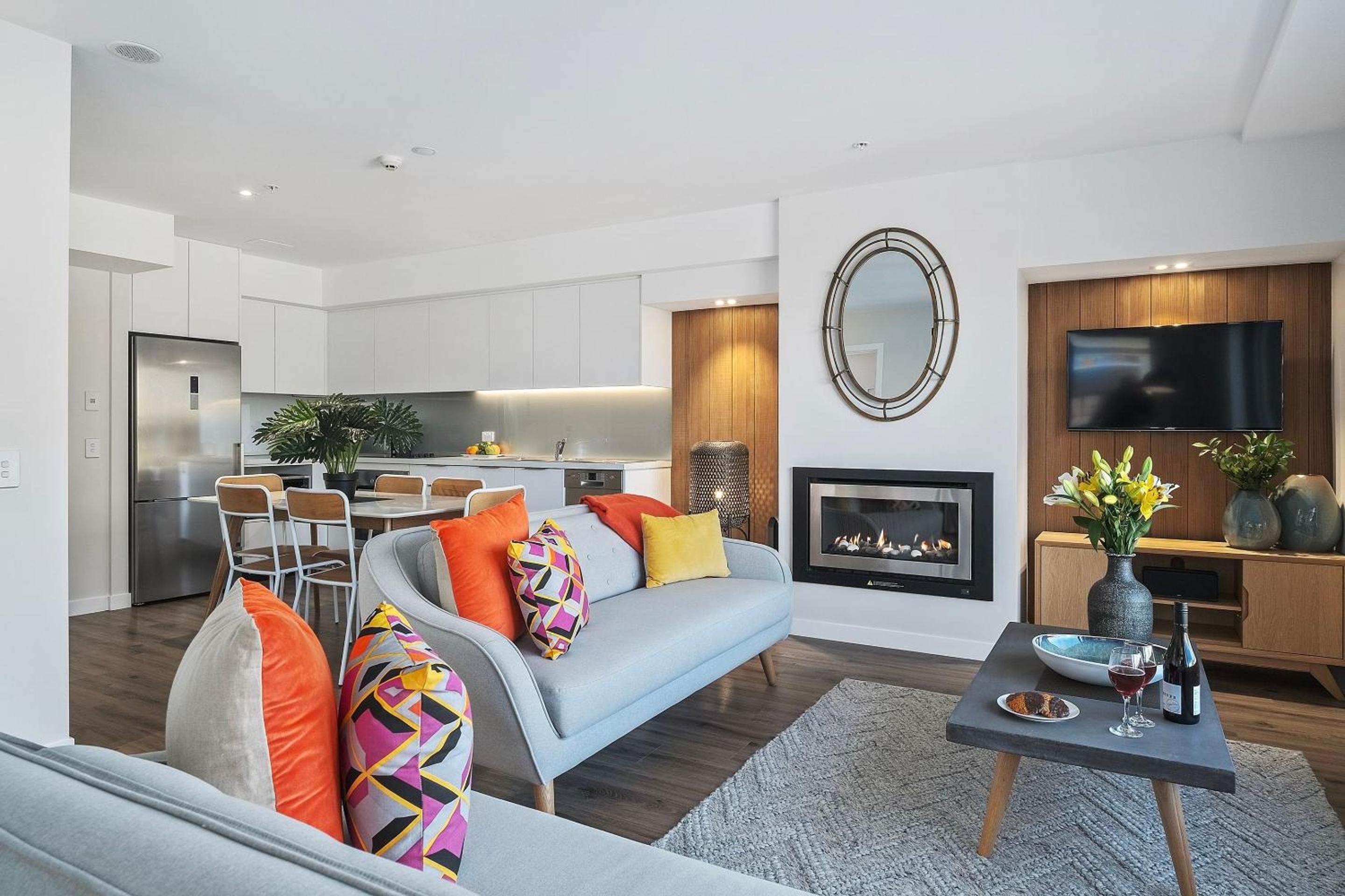 One-Bedroom Apartment with River View