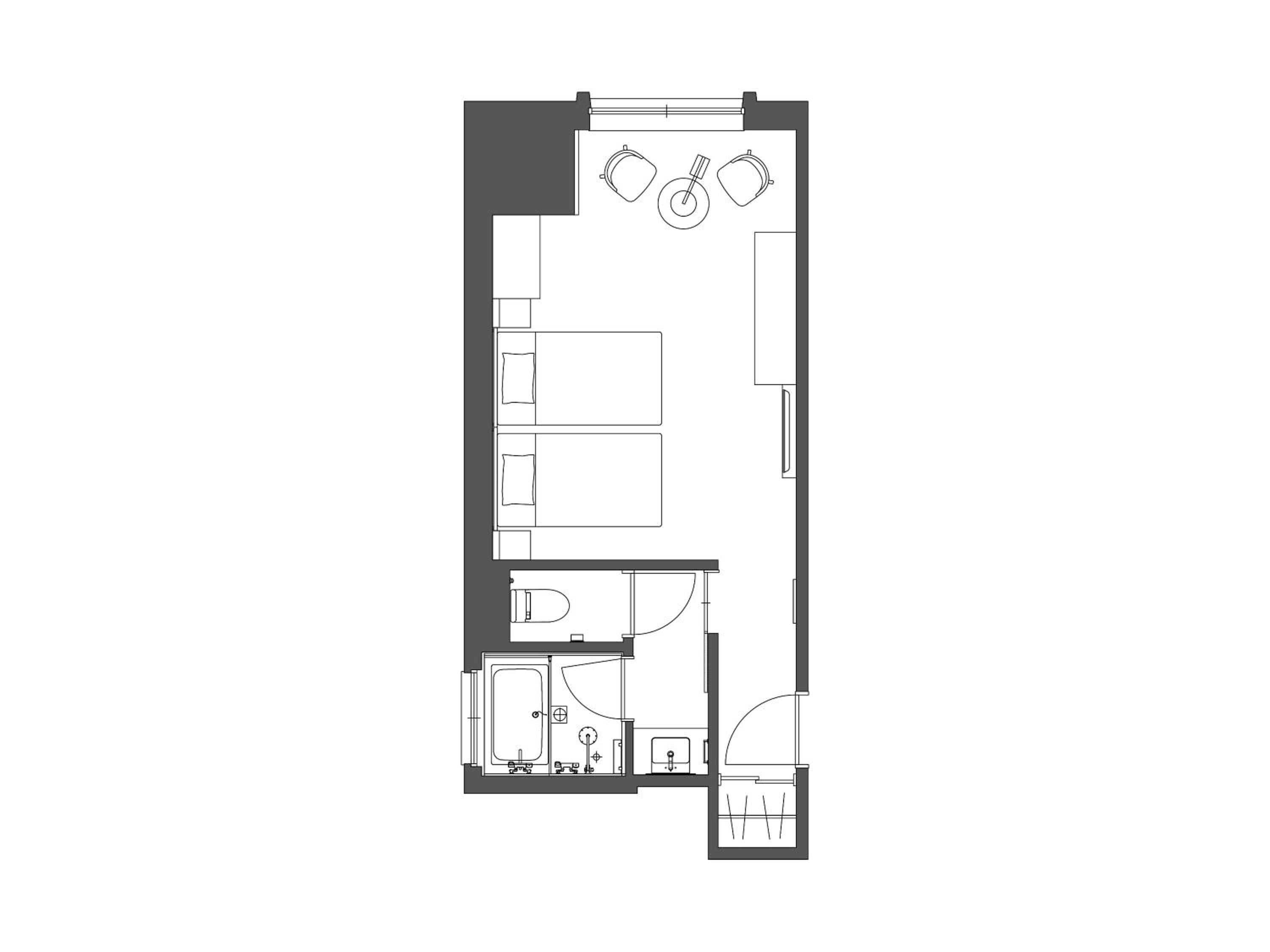 Corner Twin Room - Non-Smoking - Photo 12