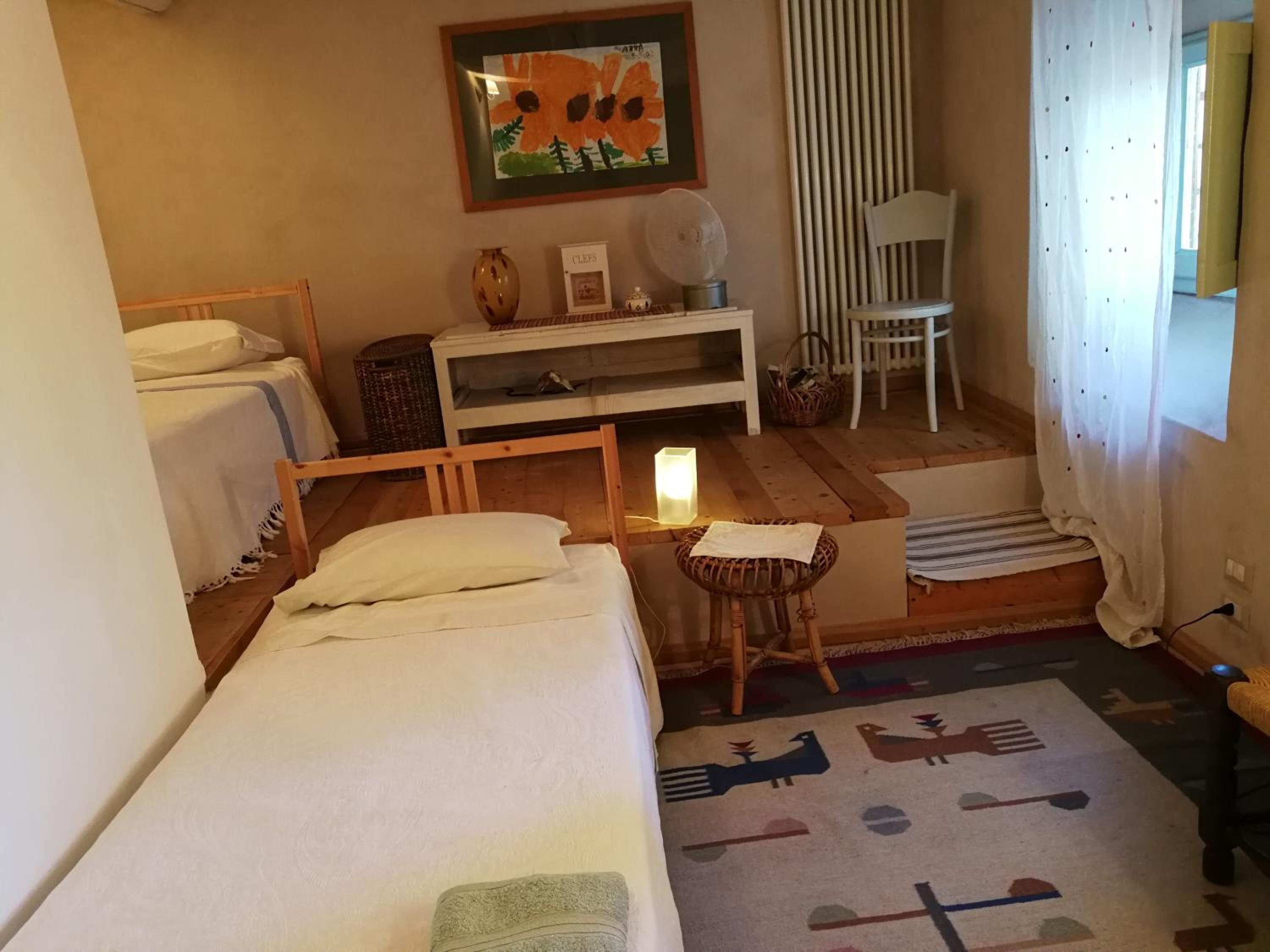 Twin Room with Private External Bathroom