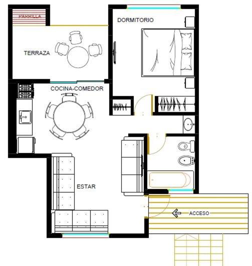 One-Bedroom Apartment photo 2