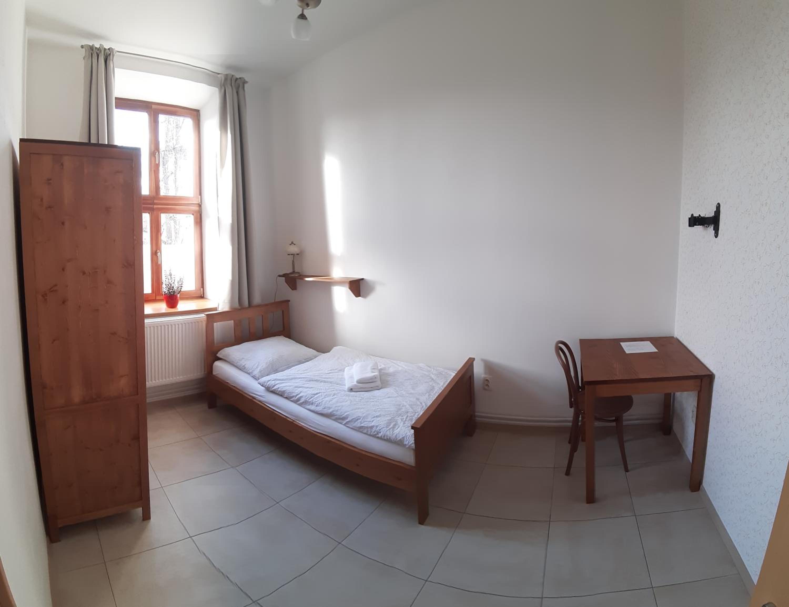 Single Room with Shared Shower and Toilet