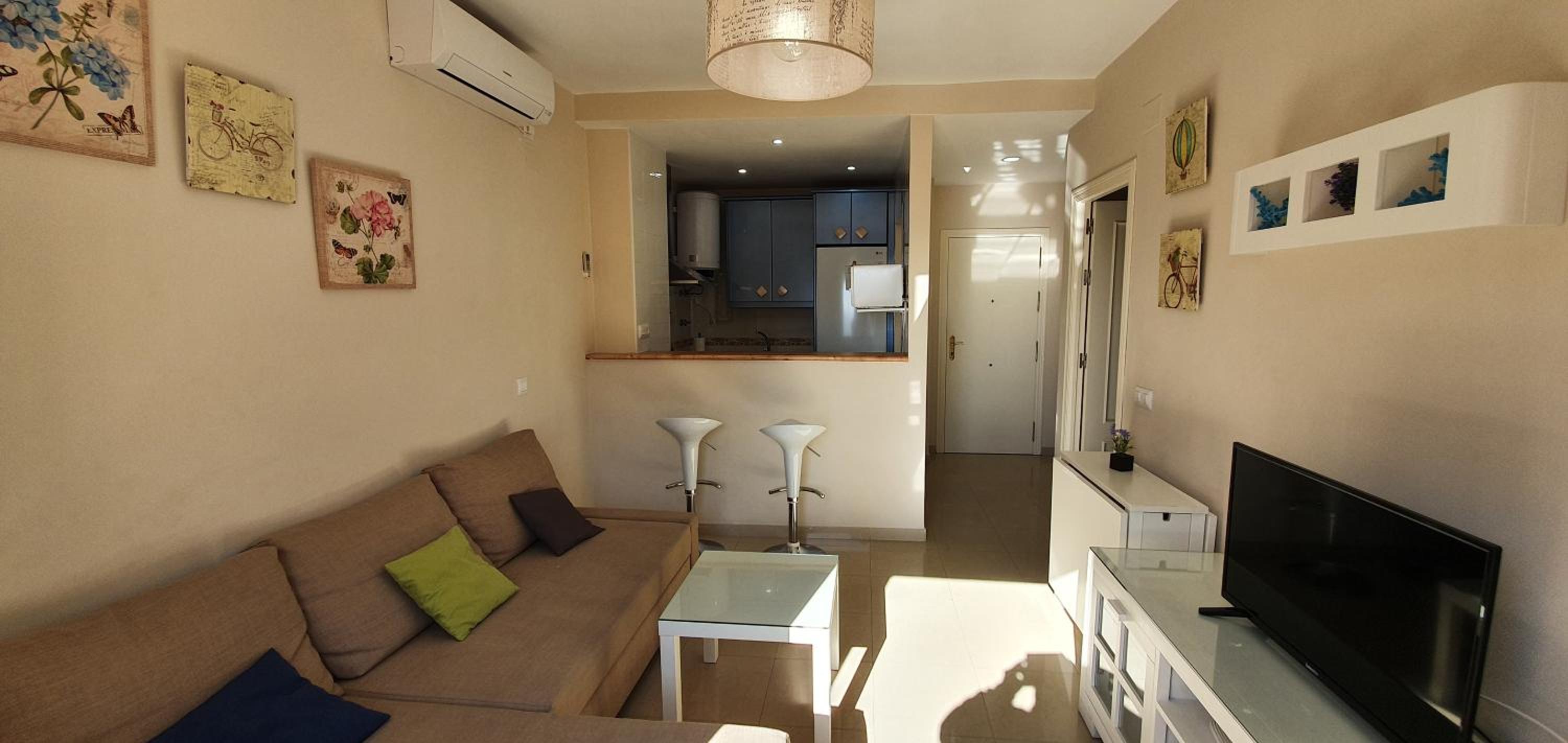 Apartamento con Balcón