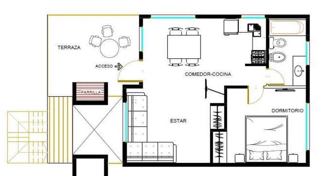Apartment with Terrace photo 2