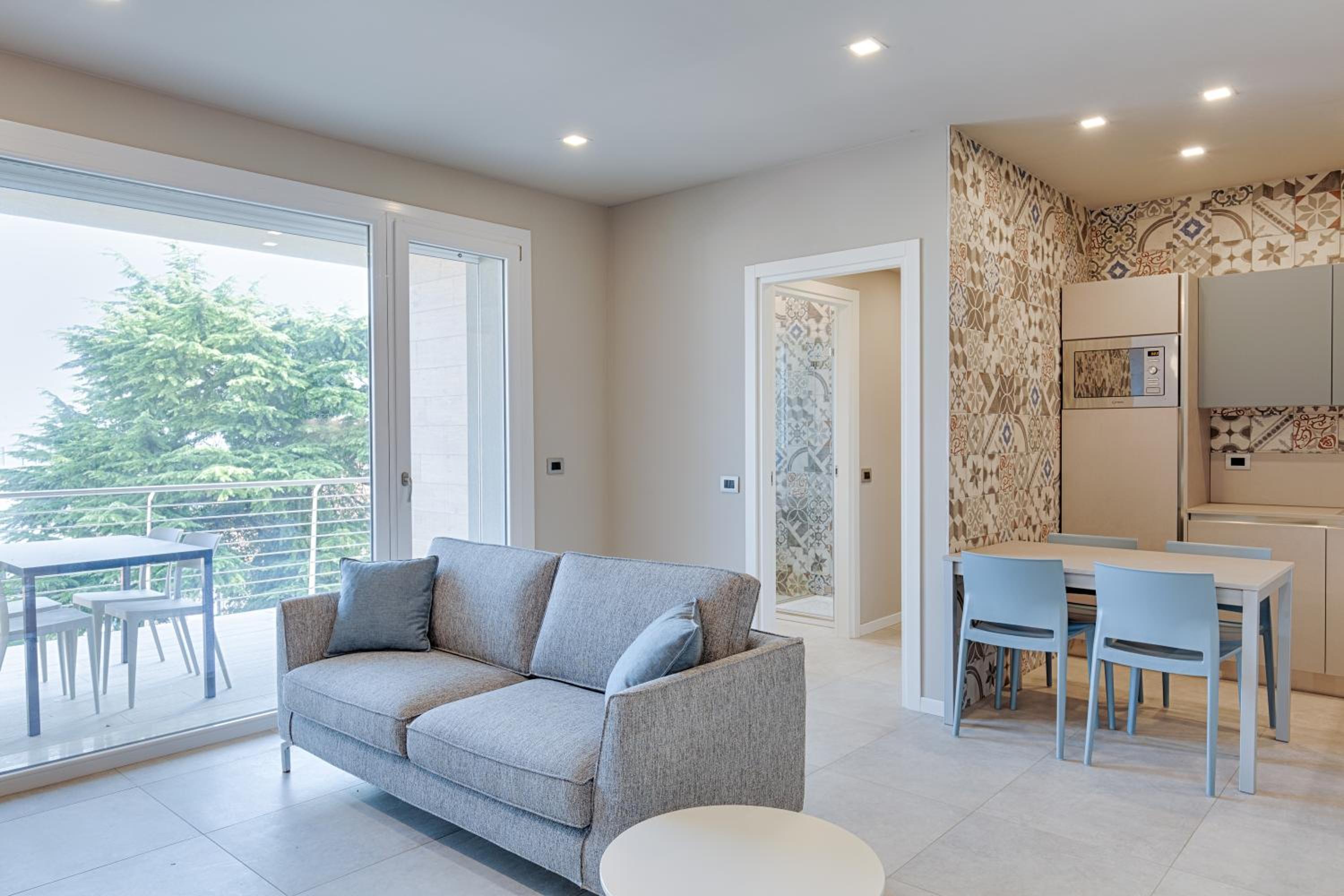 Two-Bedroom Apartment with Terrace and Lake View