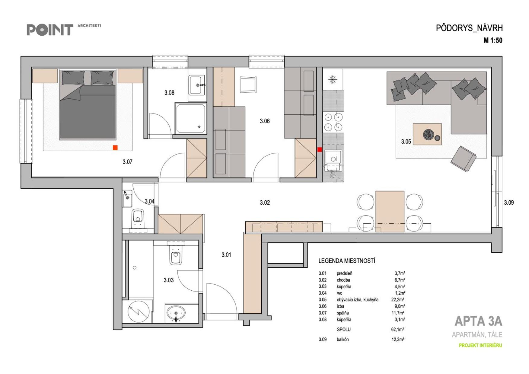 Two-Bedroom Apartment - Photo 38