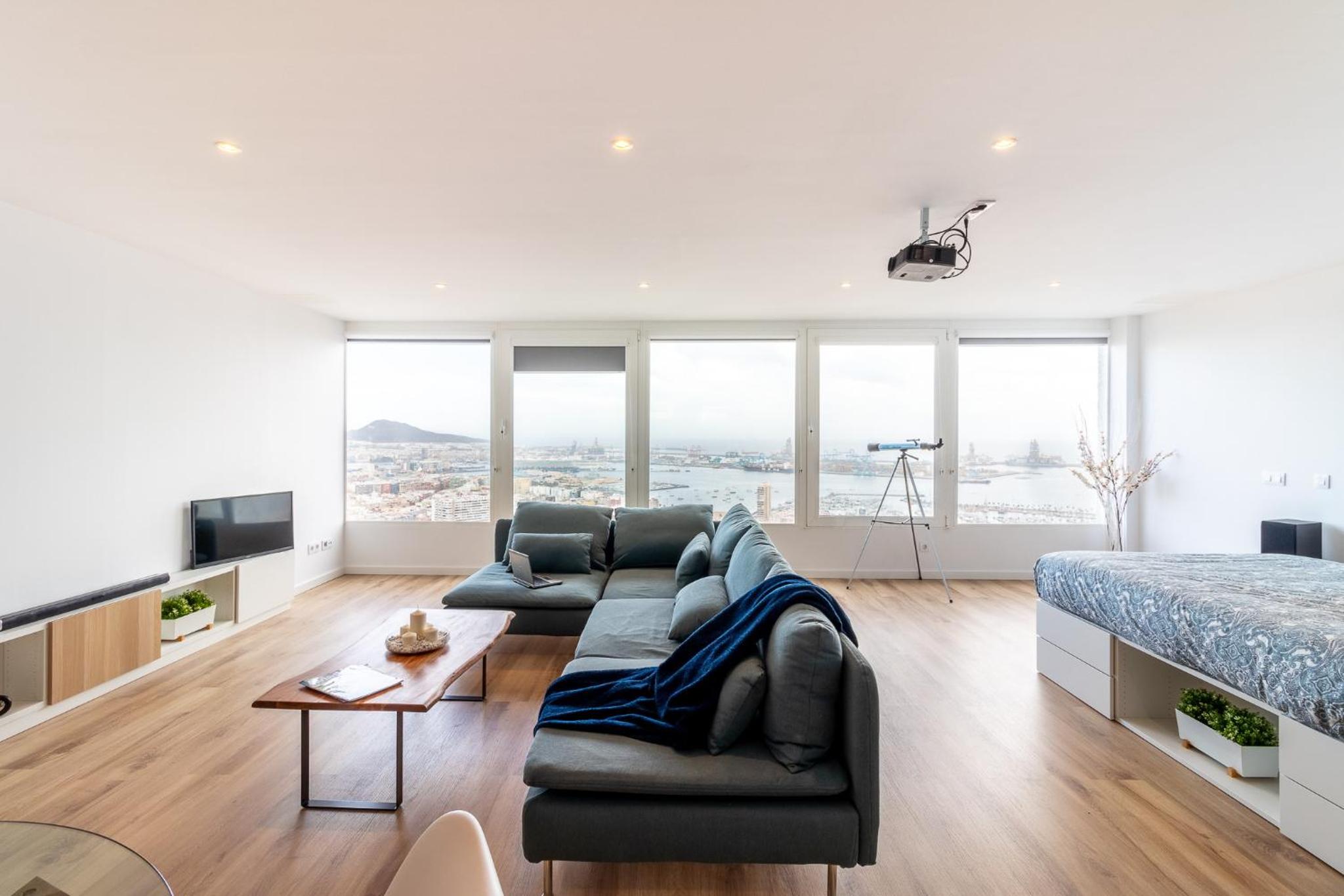 Apartamento con vista al mar