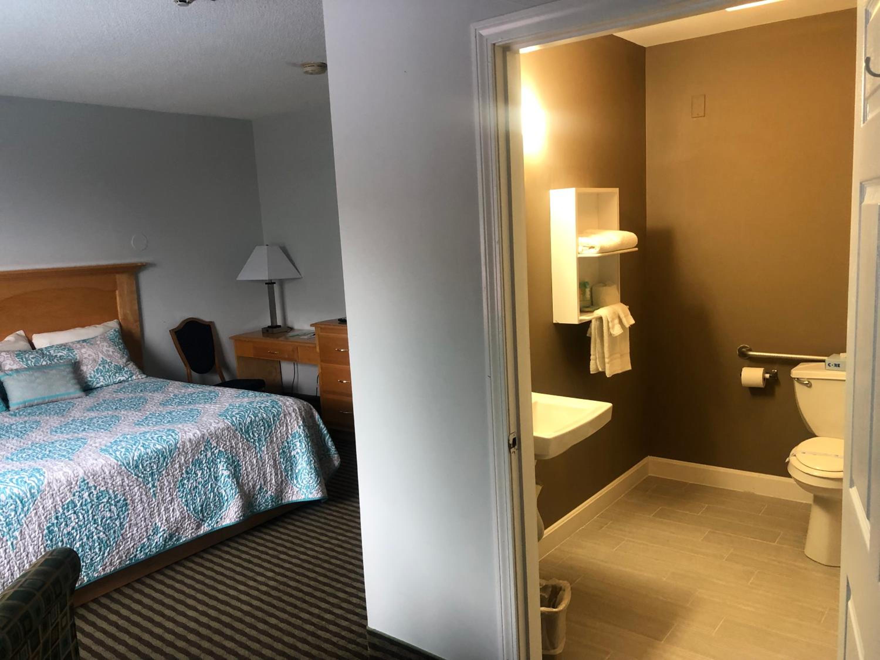 Partial Ocean View 1 King Bed