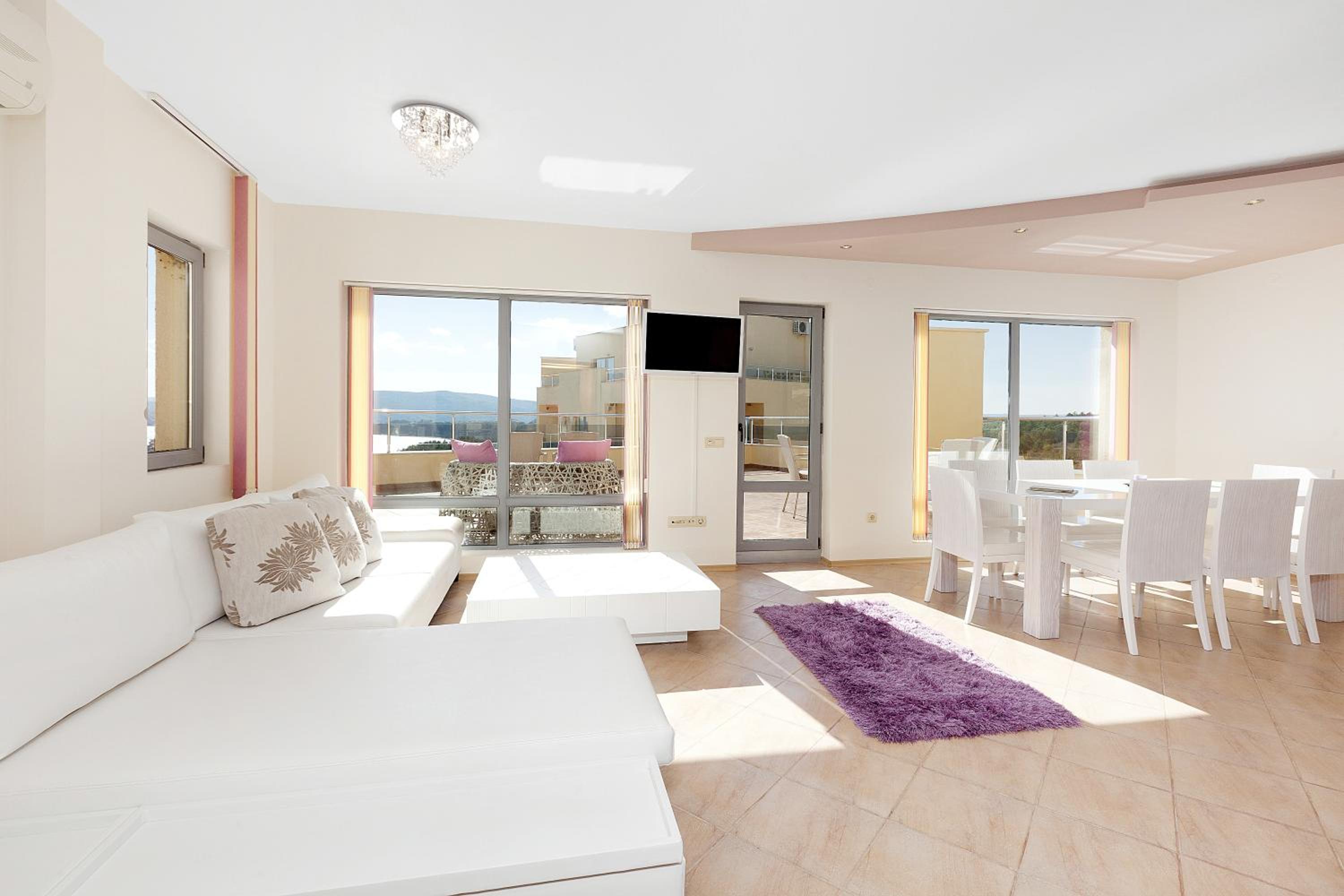 Three-Bedroom Apartment with Sea View