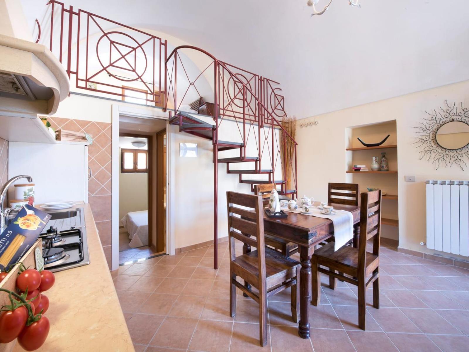 One-Bedroom Apartment with Terrace - Split Level photo 2