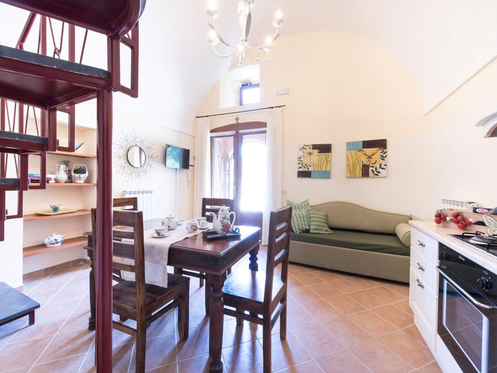 One-Bedroom Apartment with Terrace - Split Level photo 3
