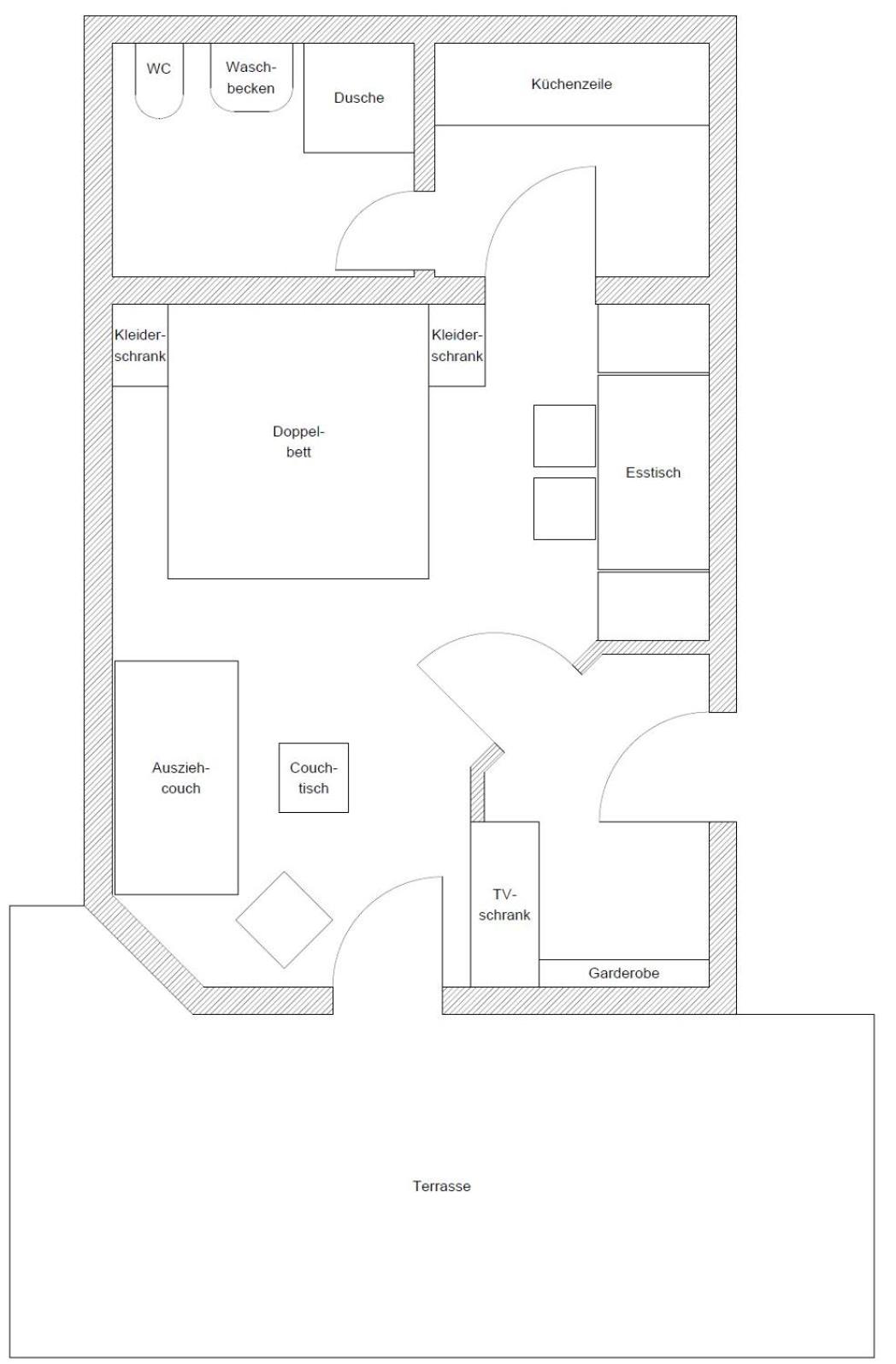 Apartment with Terrace photo 2