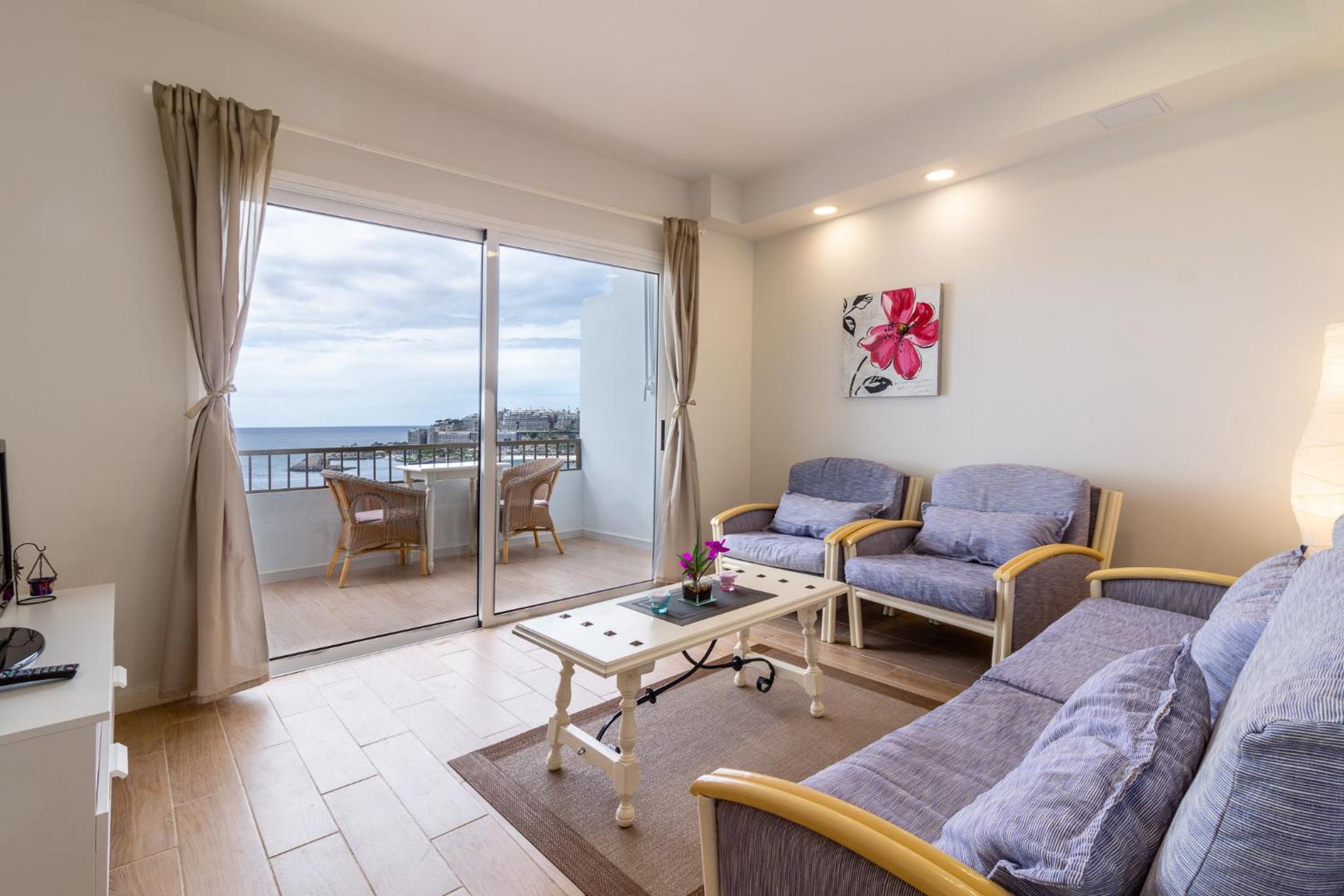 Apartamento con vista al mar