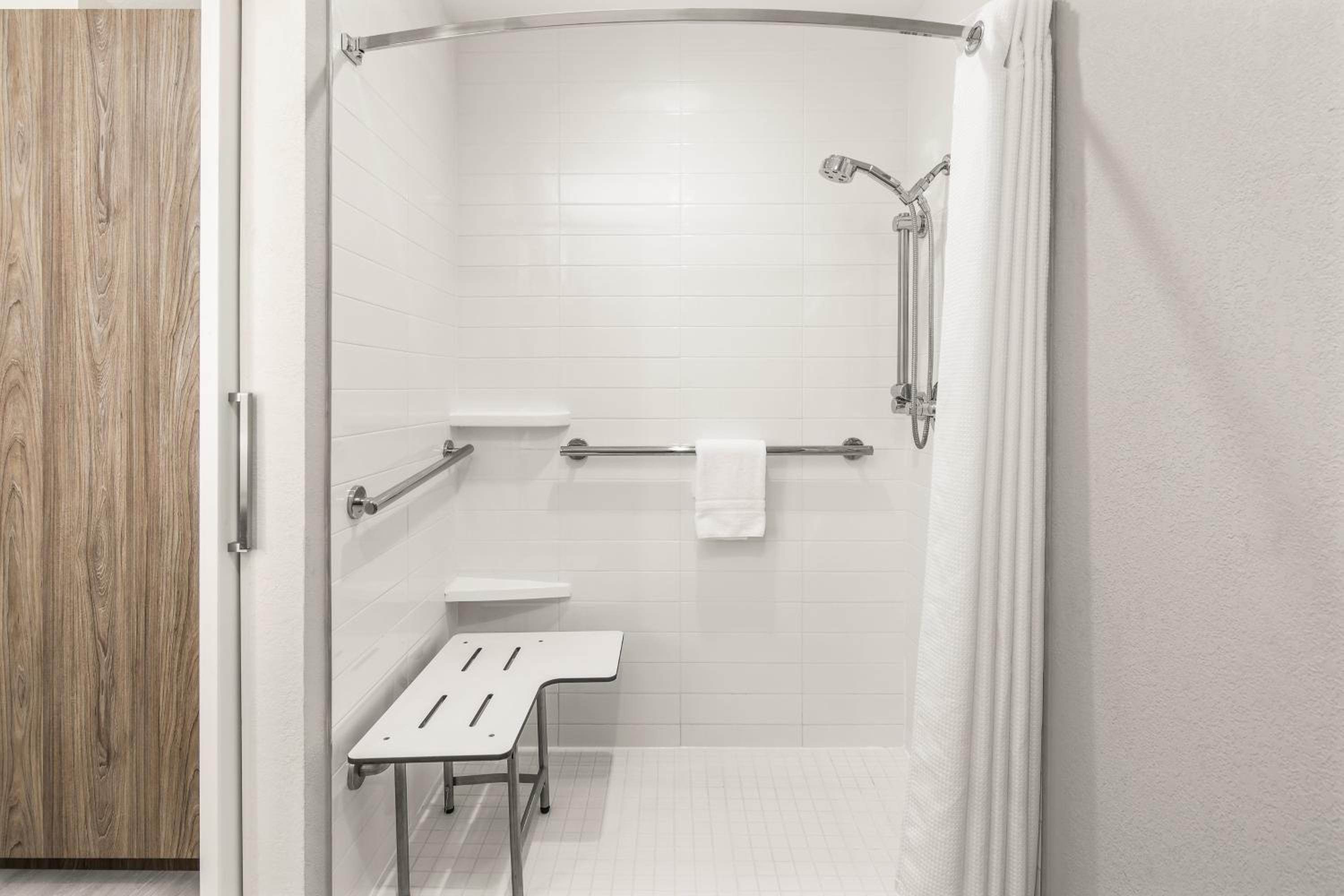 Standard King Room with Mobility Accessible Roll-In Shower