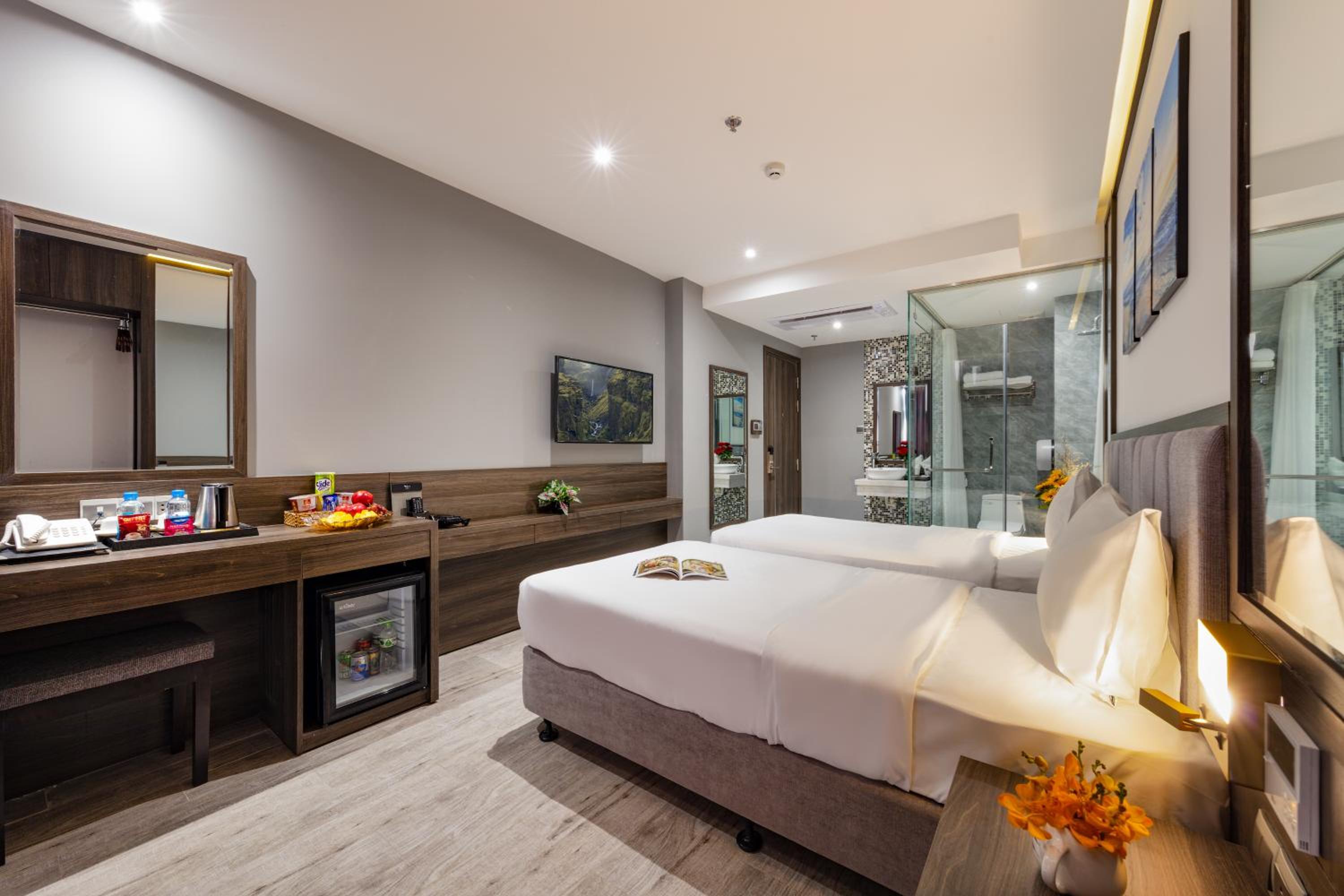 Deluxe Double or Twin Room with City View - Photo 11