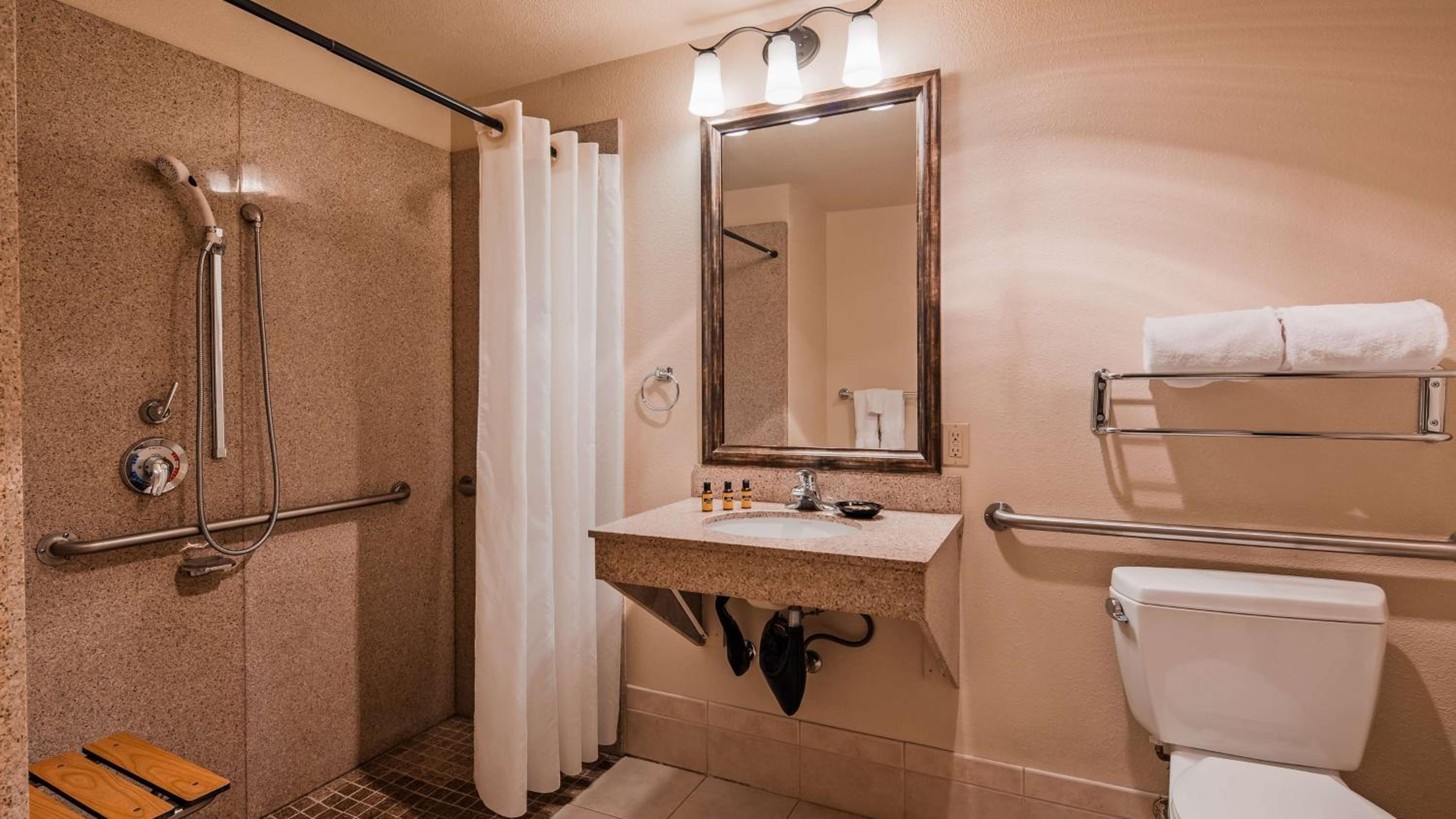 Queen Room with Roll-In Shower - Disability Access - Photo 4