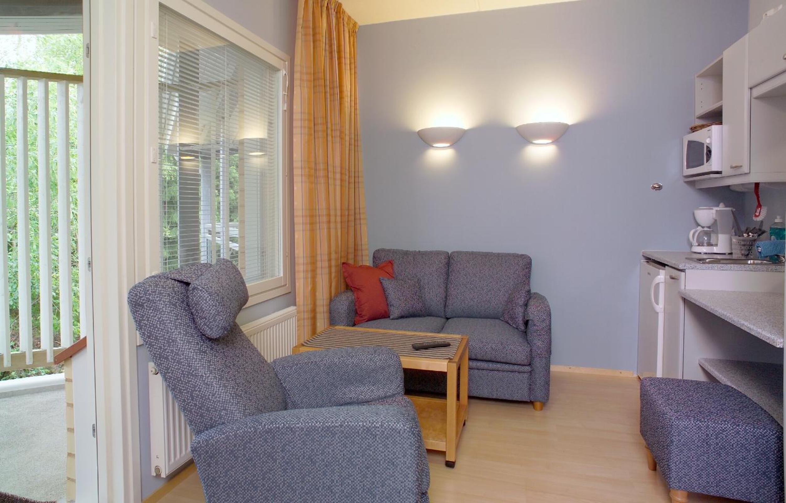 Apartment with Sauna Including Spa Access