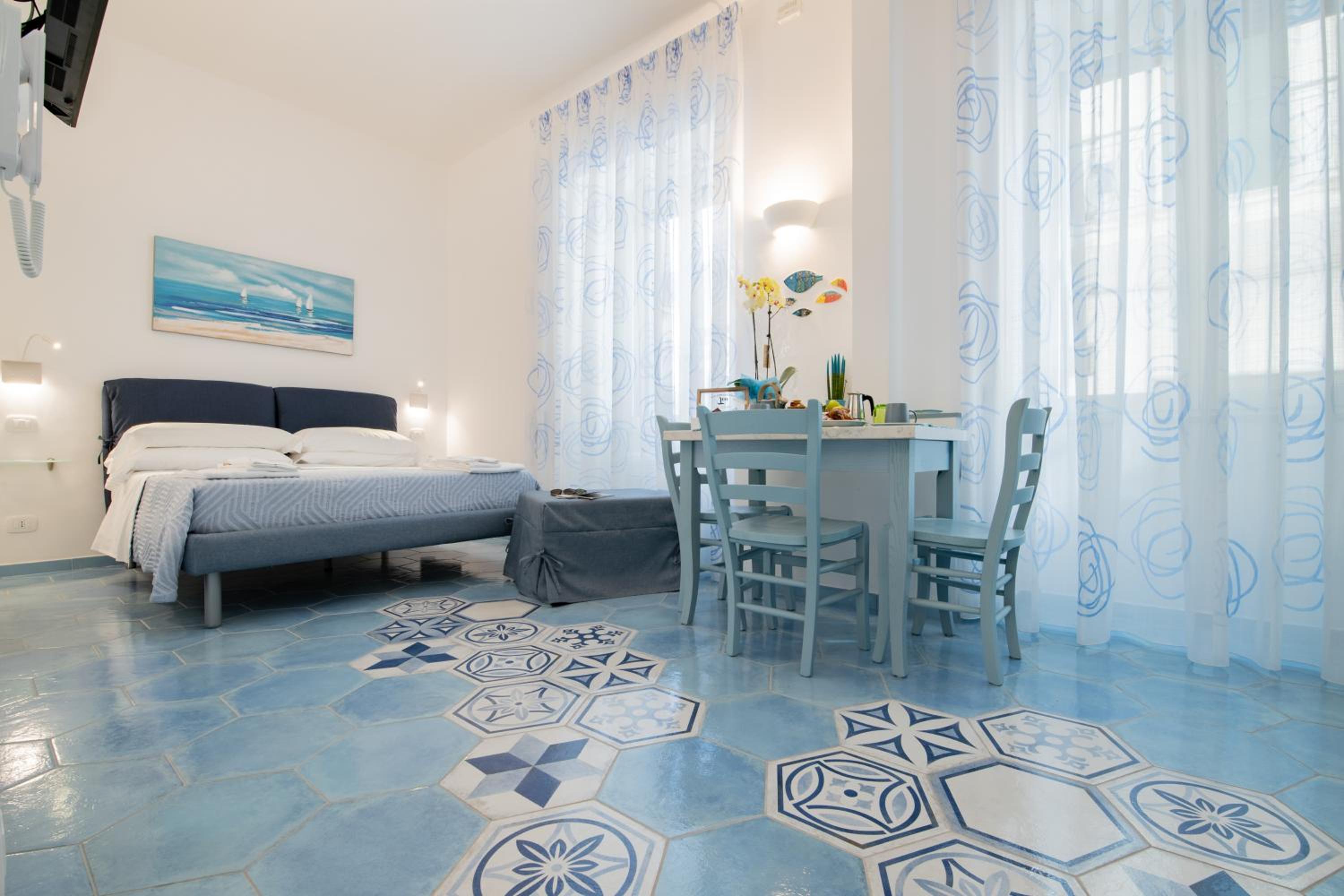 Studio with Side Sea View