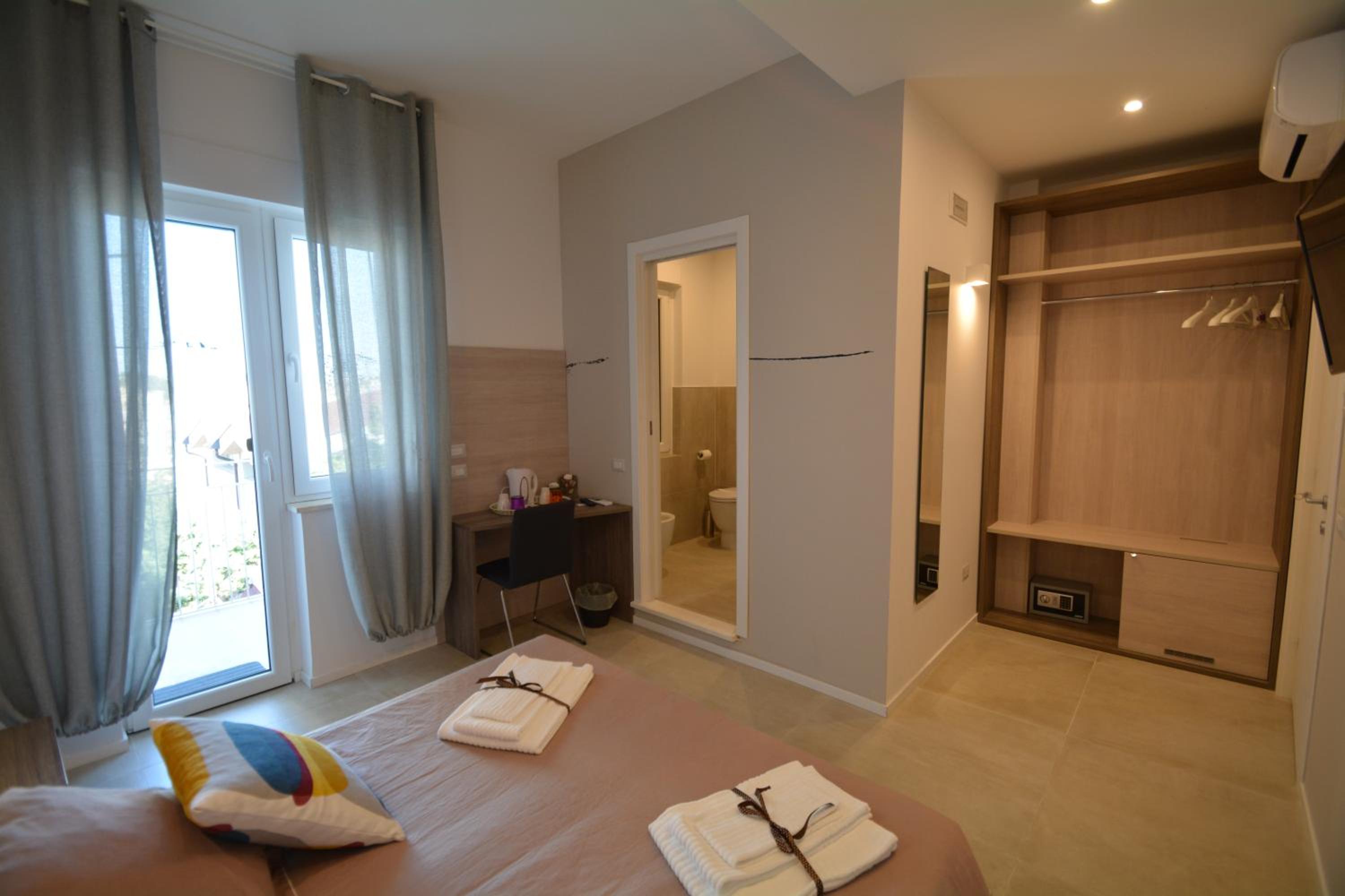 Double Room with Balcony and City View