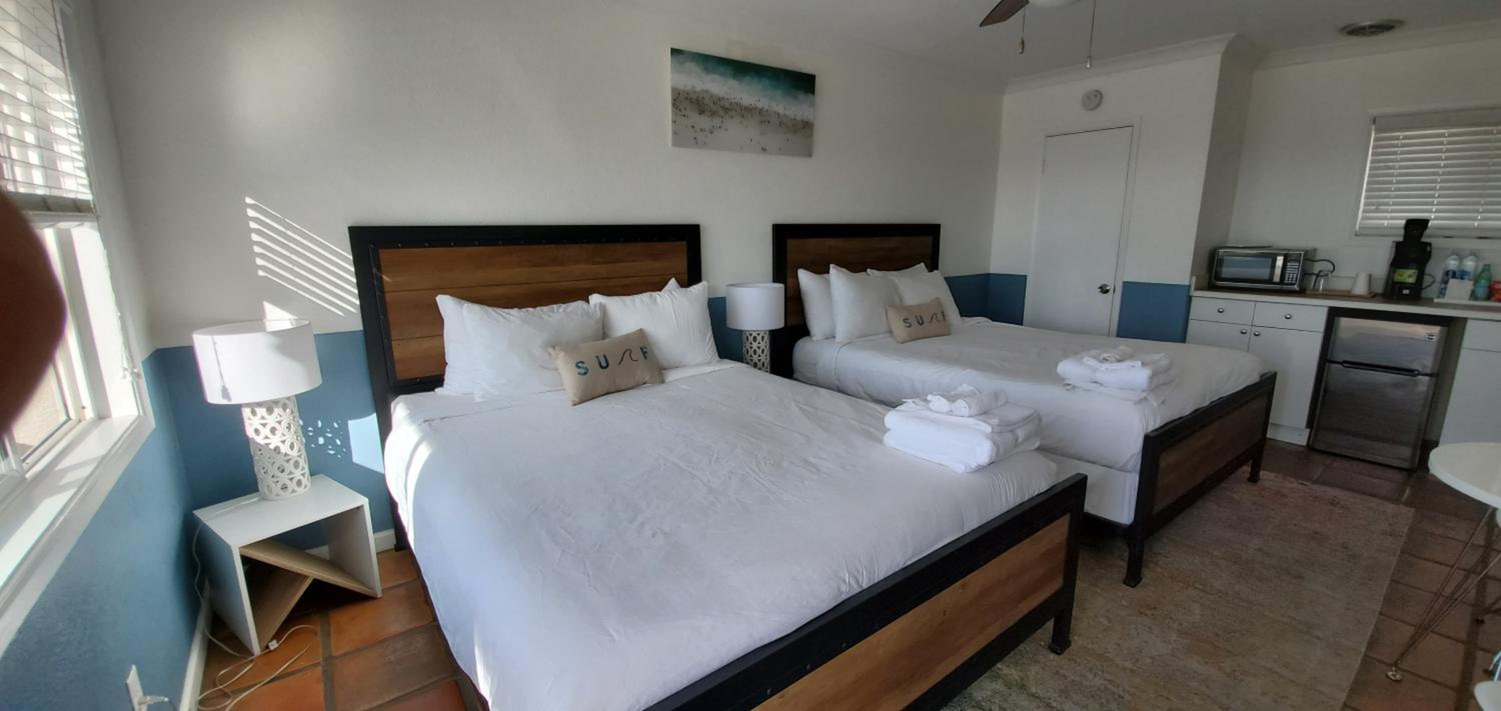 Two Queen Beds with Wet Bar