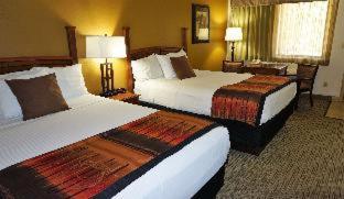 Queen Room with Two Queen Beds and Walk-In Shower - Disability/Non-Smoking