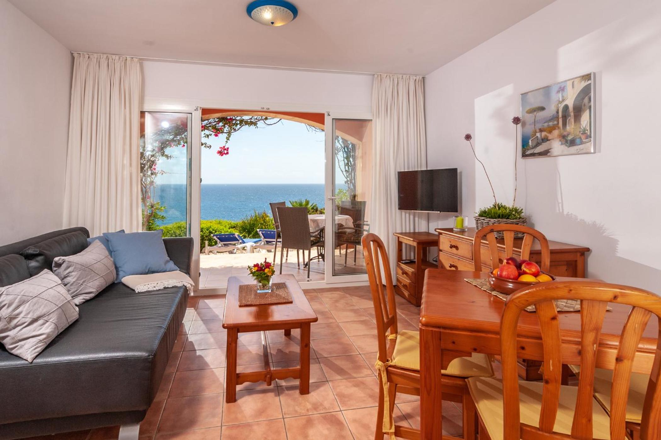 Apartamento con vista al mar