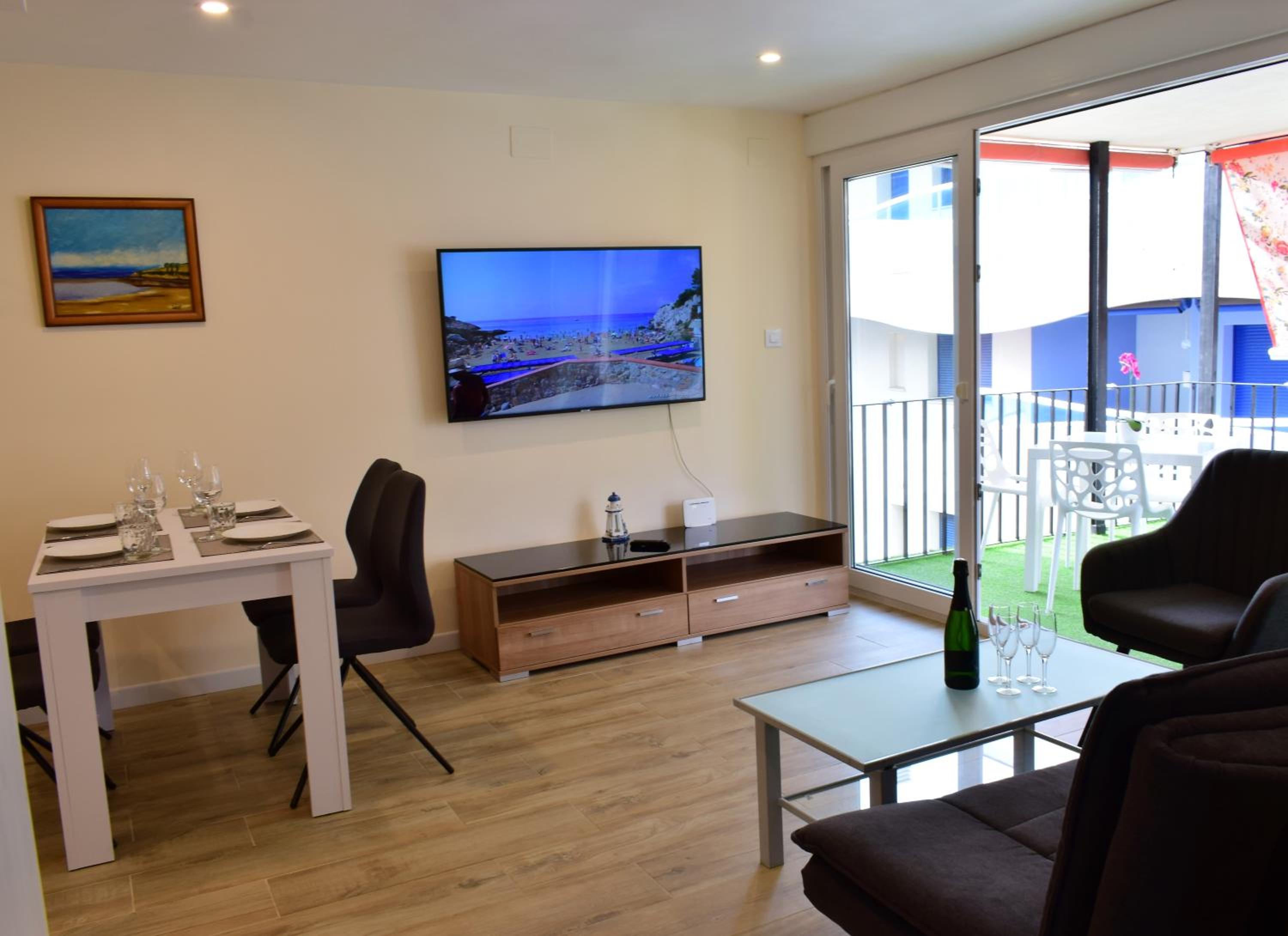 Apartamento con vista al mar