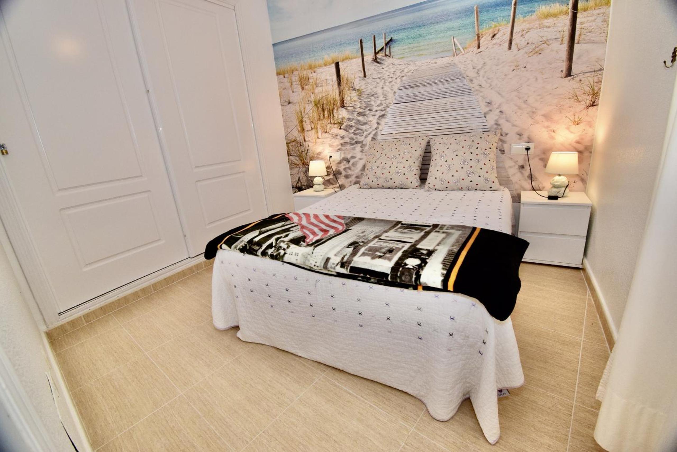 Apartamento con vista al jardín
