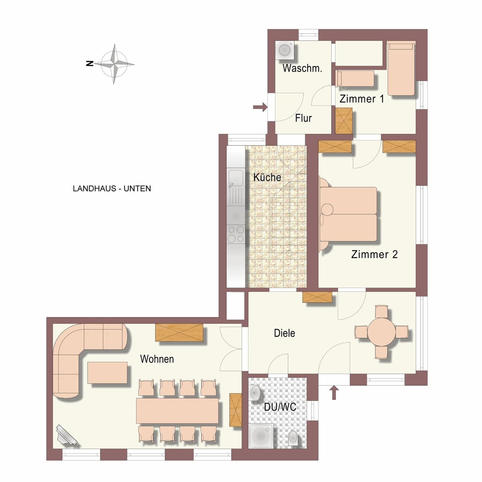 Four-Bedroom House photo 2