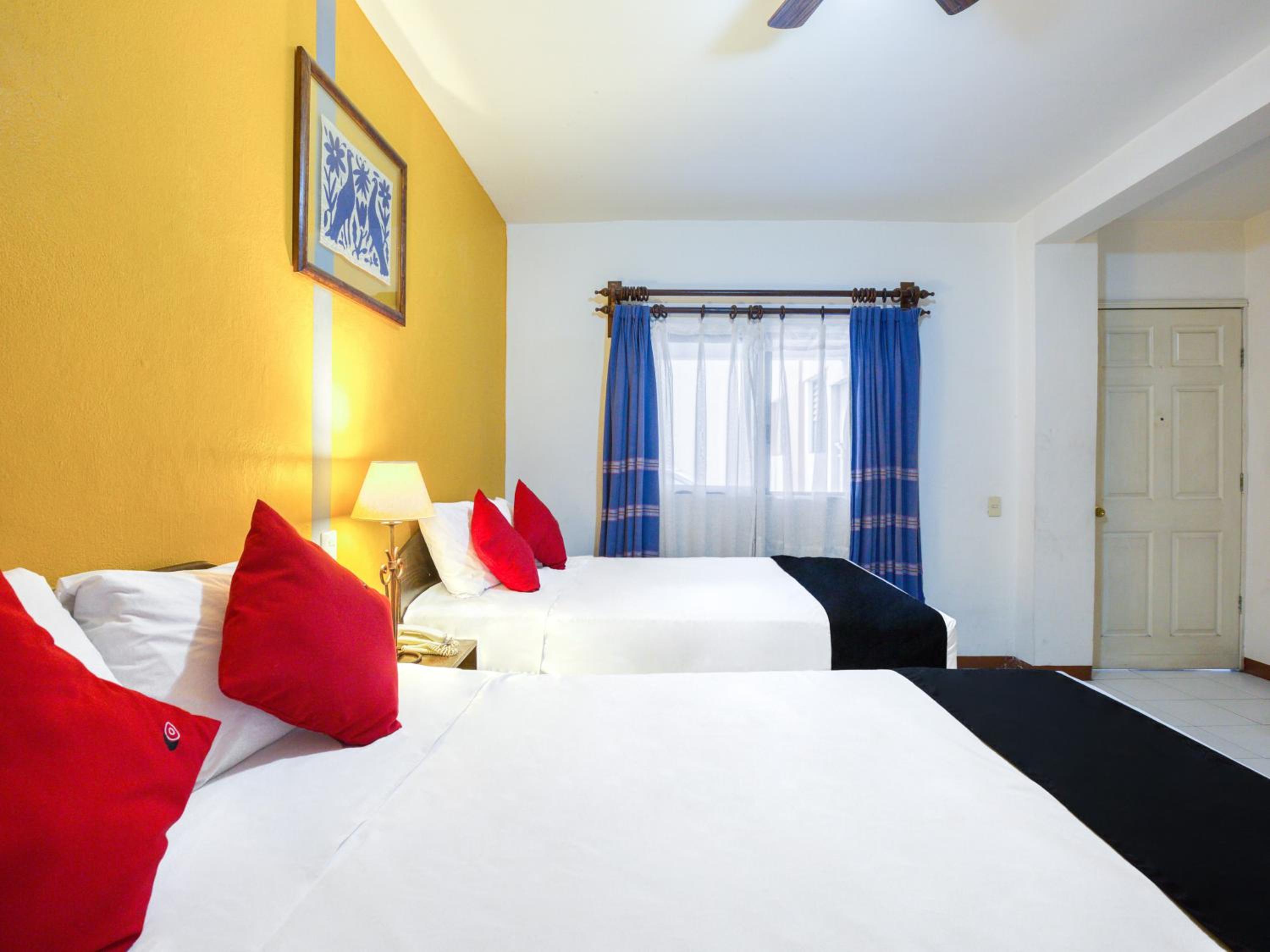 Standard two beds with AC photo 3