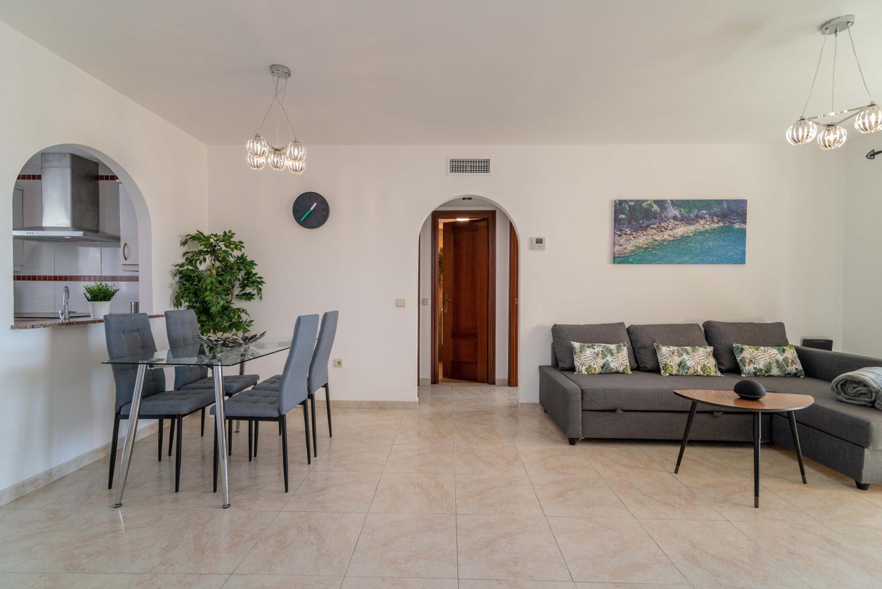 Apartamento de dos habitaciones