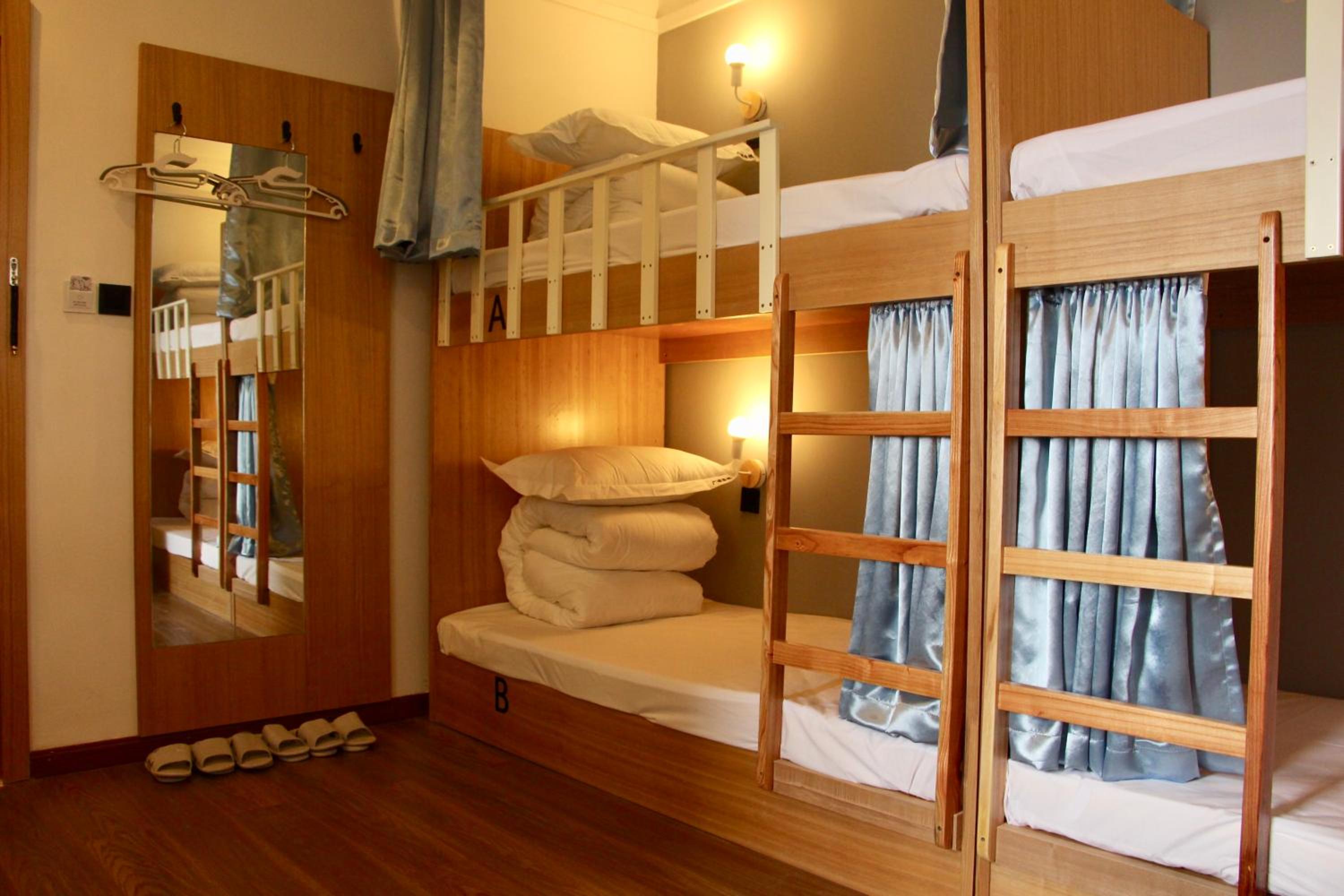 Bed in 6-Bed Female Dormitory Room