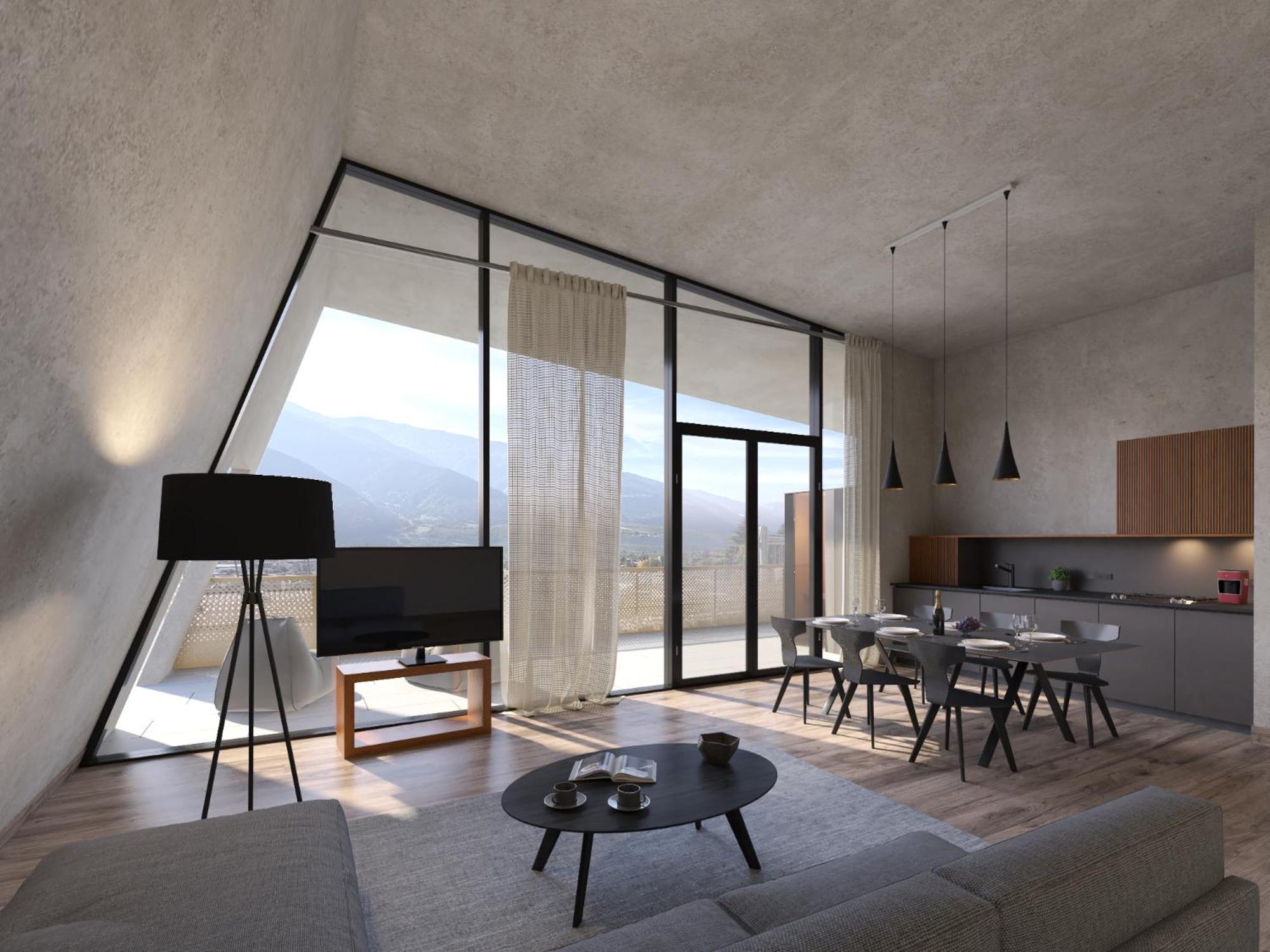 Two-Bedroom Penthouse Apartment