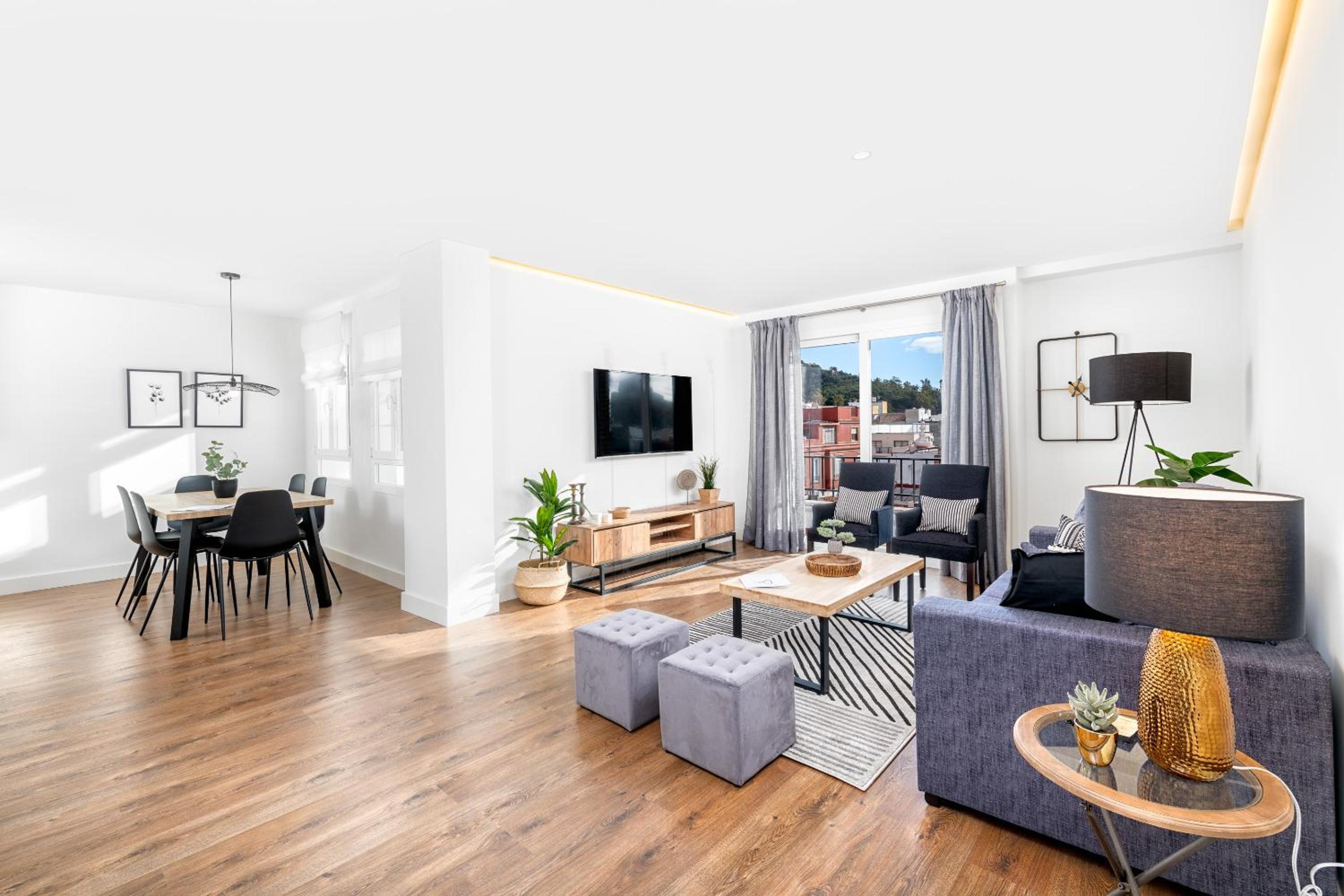 Apartamento de dos habitaciones
