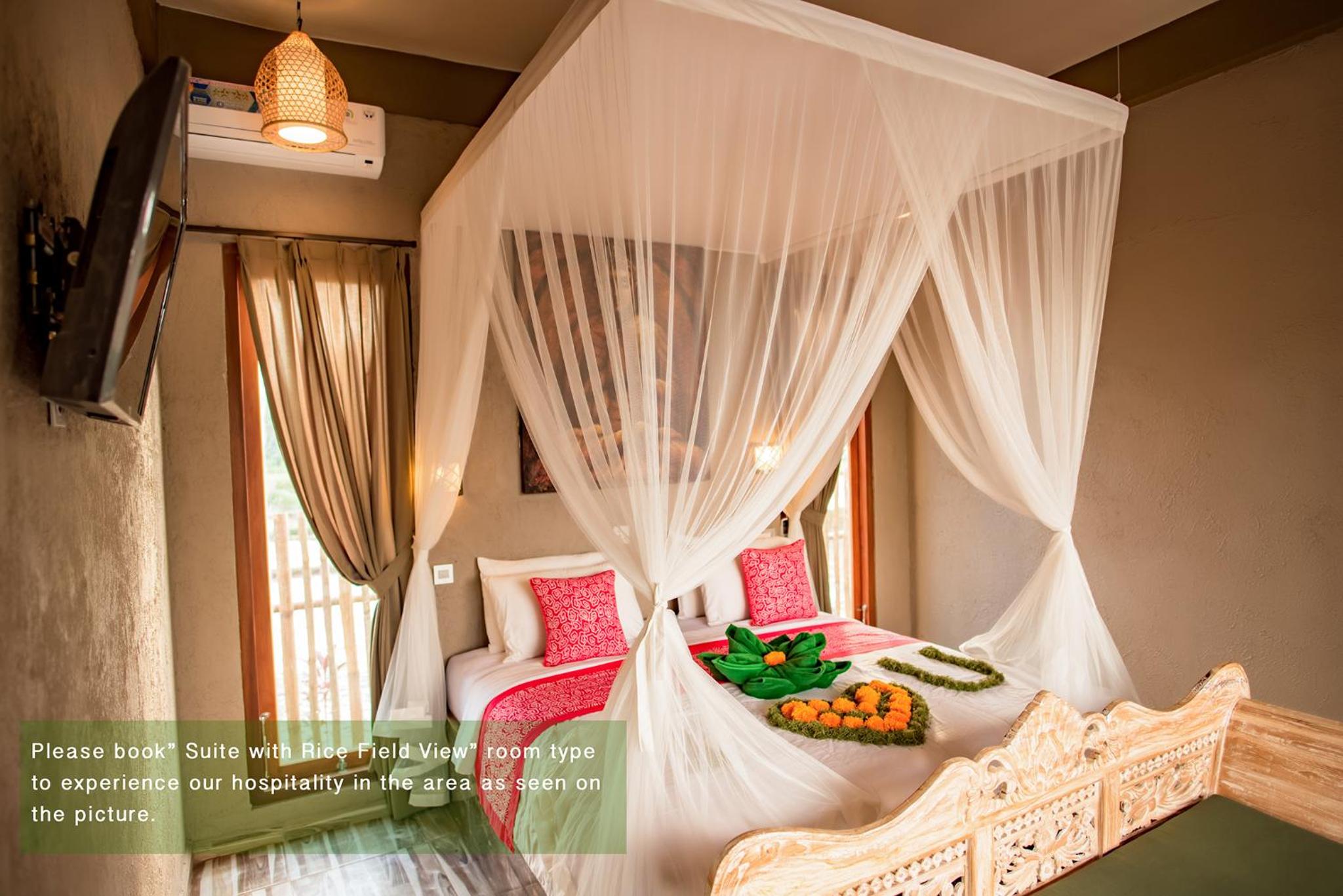 Suite with Rice Field View