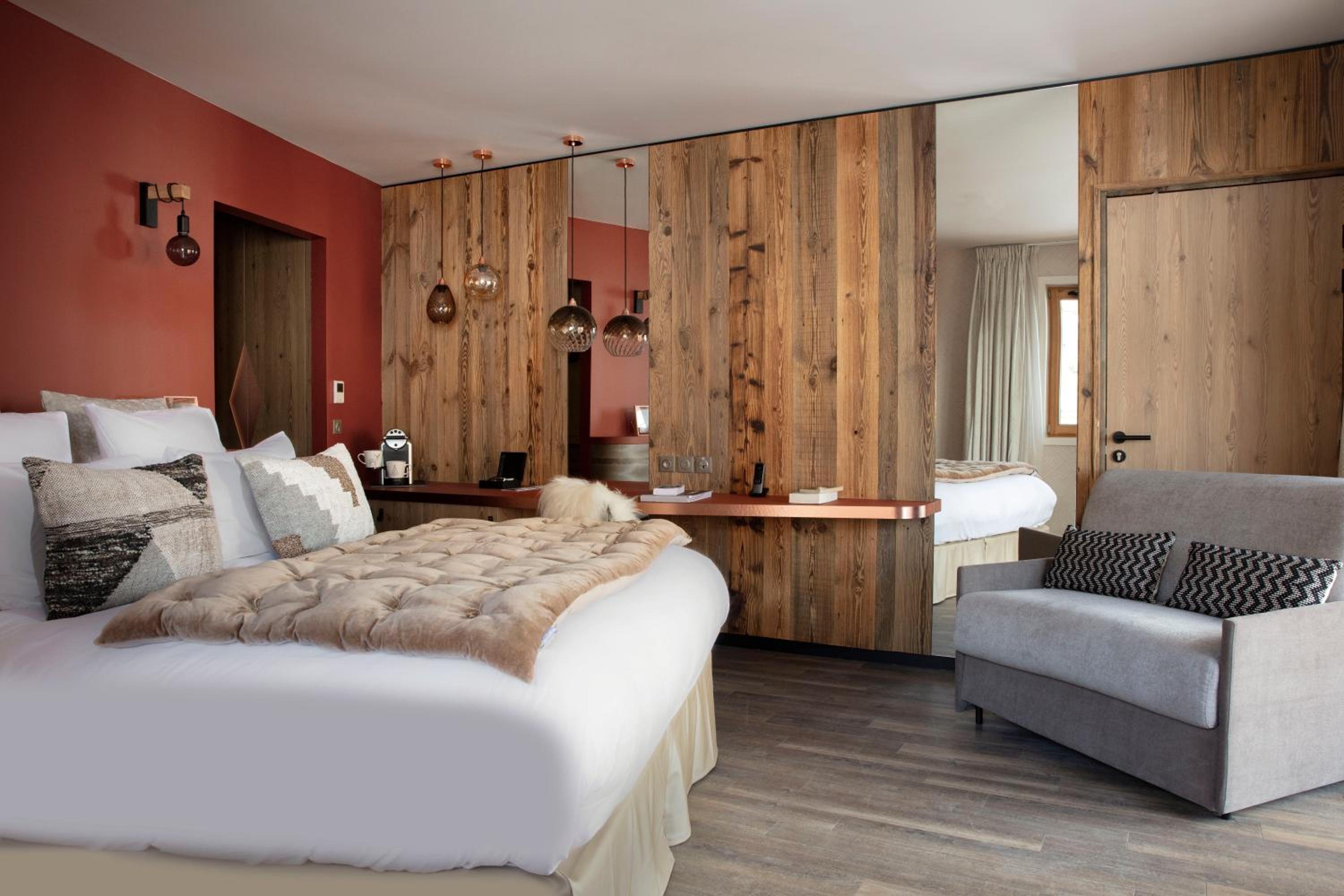 Chambre Deluxe at Grandes Rousses Hotel & Spa