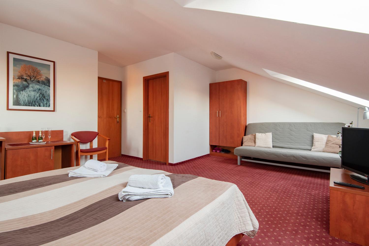 Deluxe Double Room with Extra Bed - Photo 2