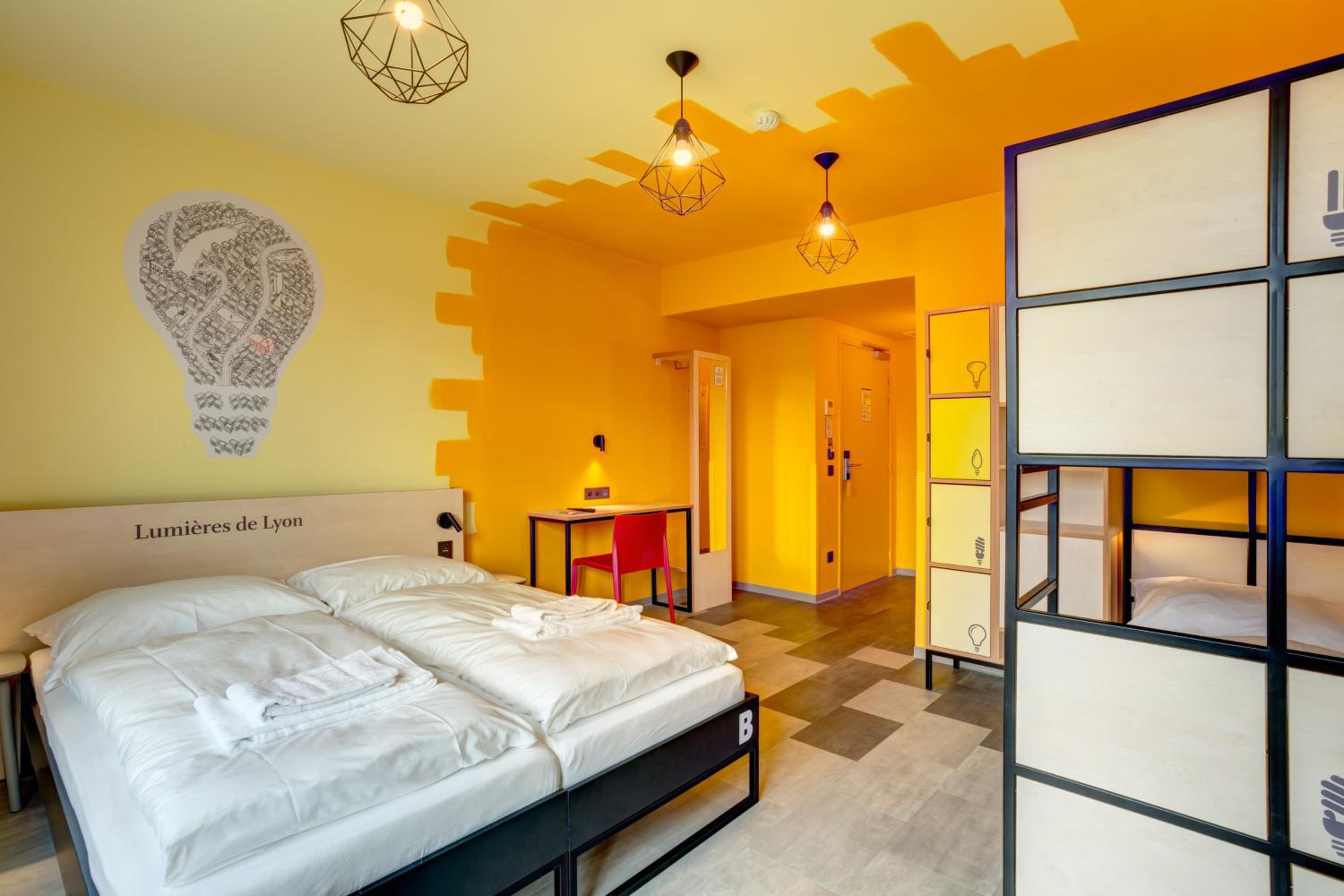 Bed in 4-Bed Female Dormitory Room