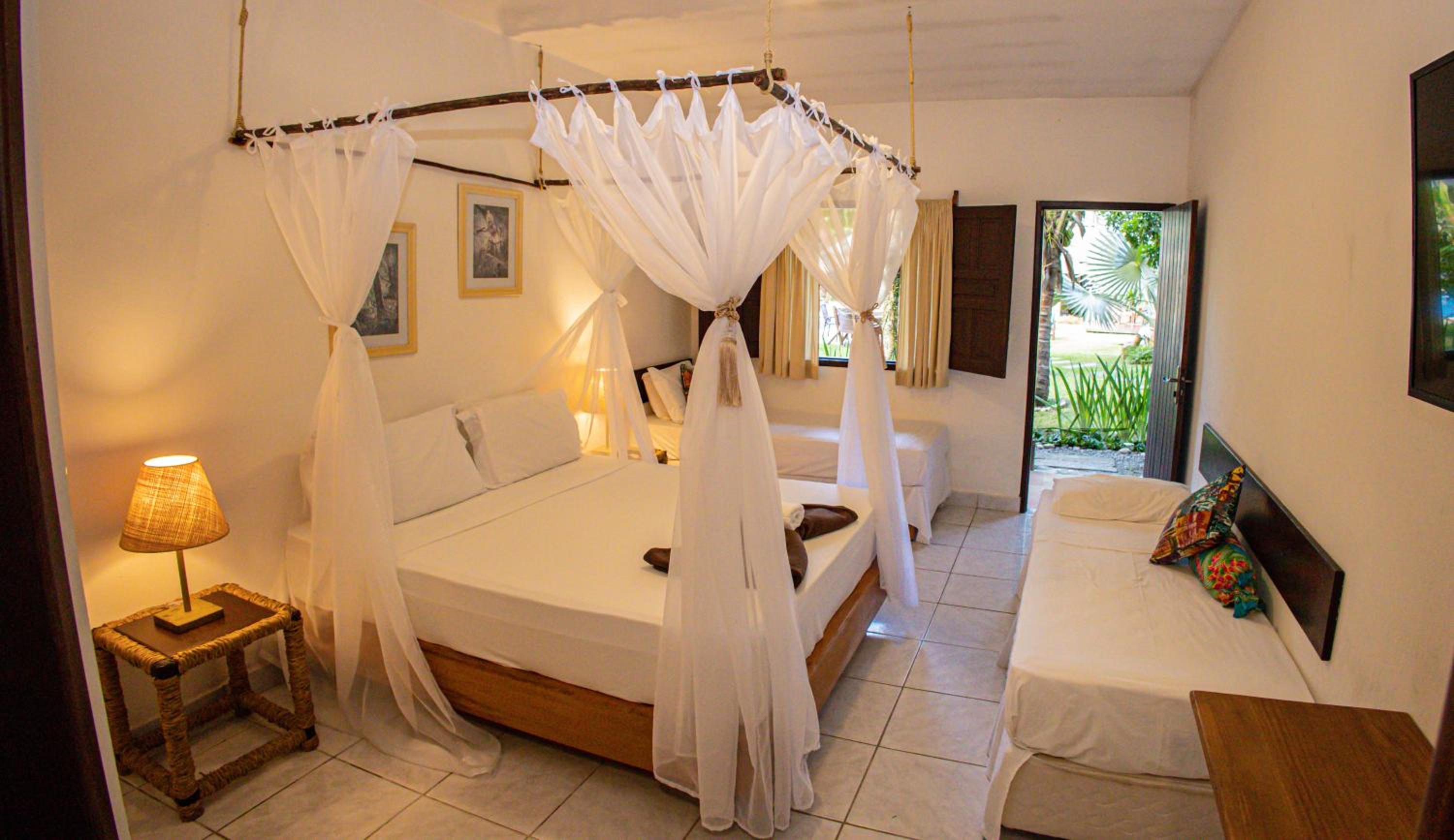 Deluxe Queen Room with Balcony and Pool View