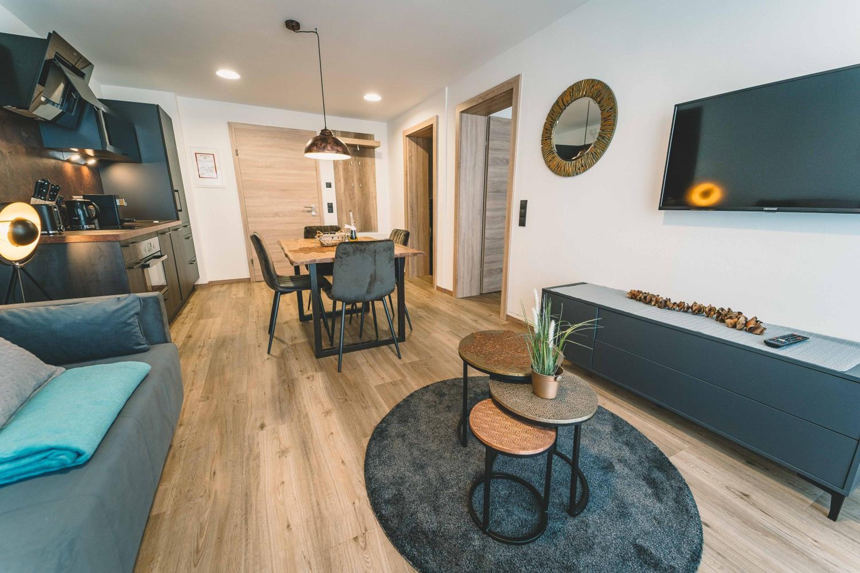 Panorama Apartment with Balcony and Mountain View photo 2