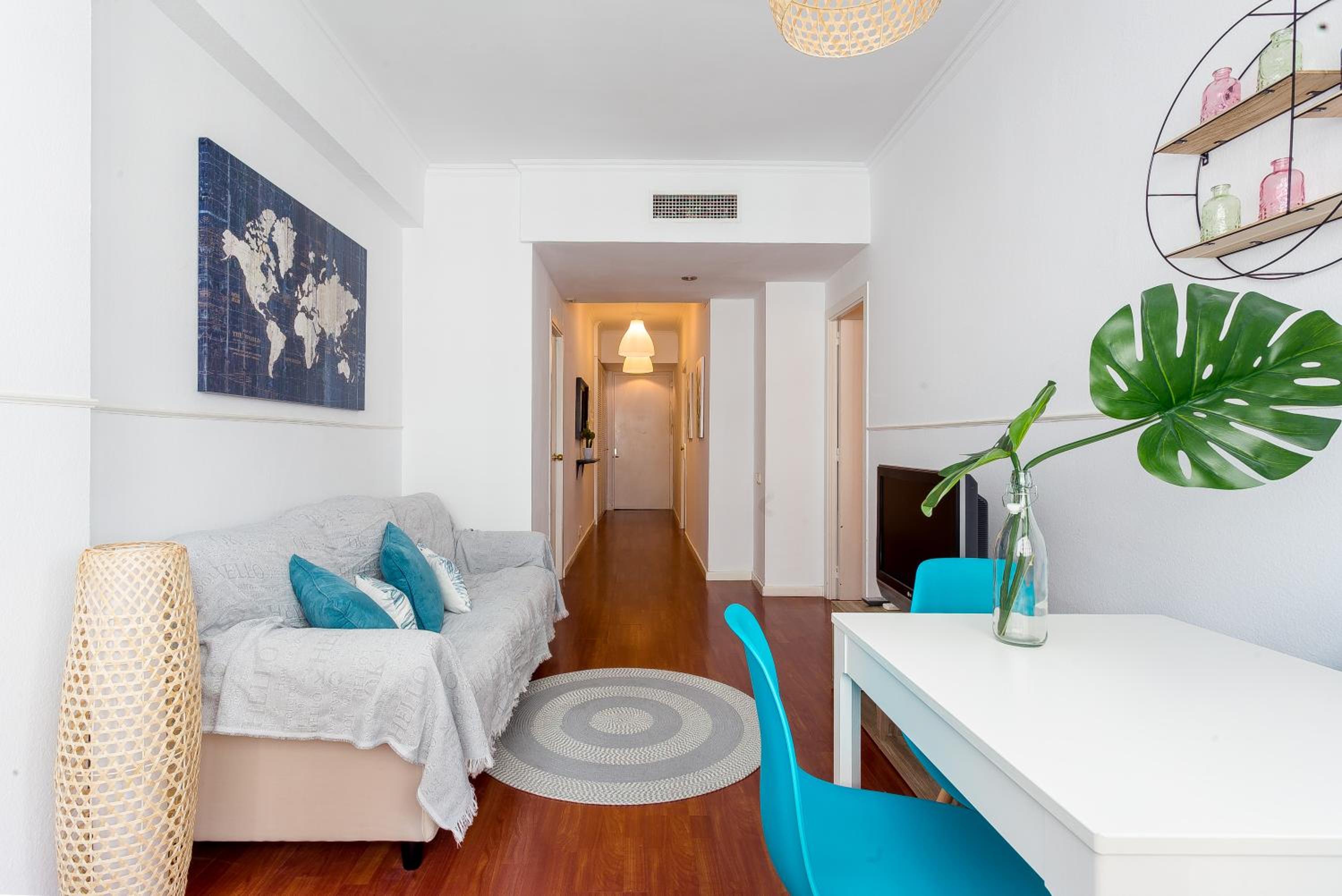 Apartamento de dos habitaciones