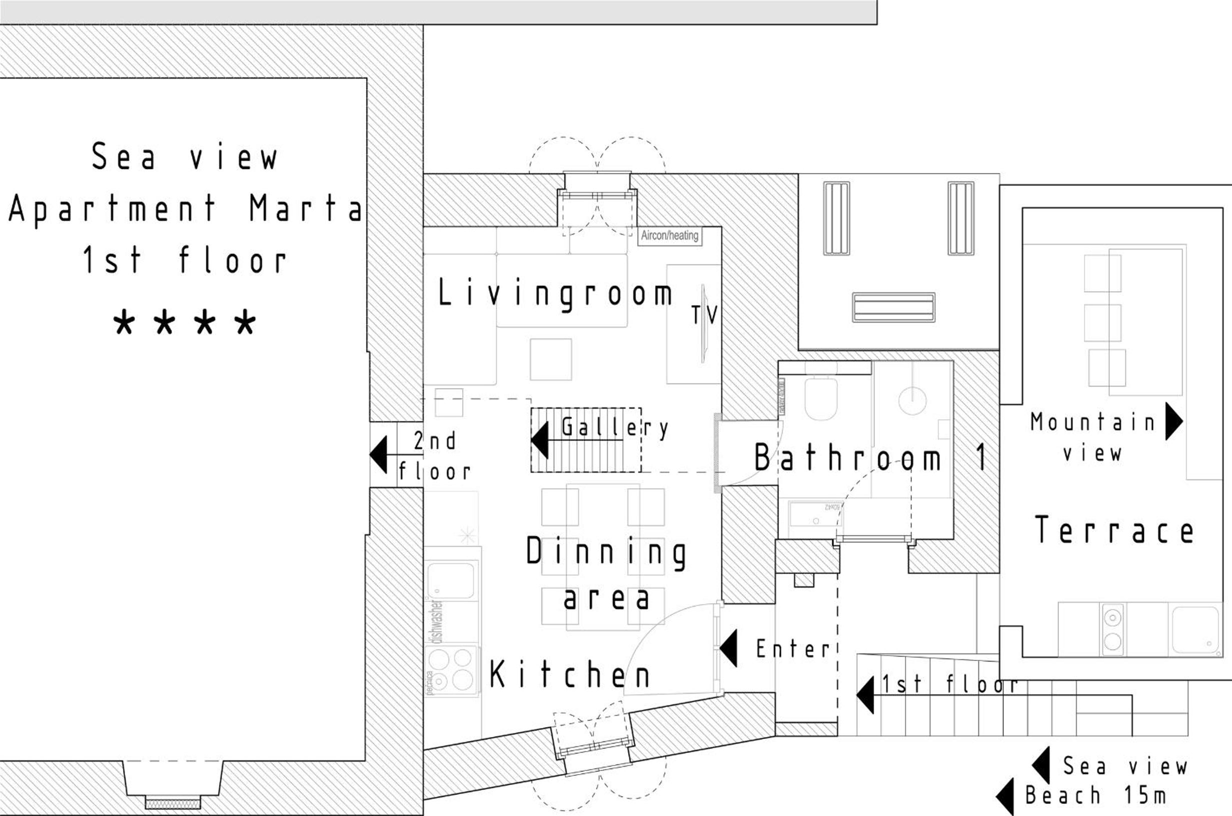 Apartment with Sea View photo 3