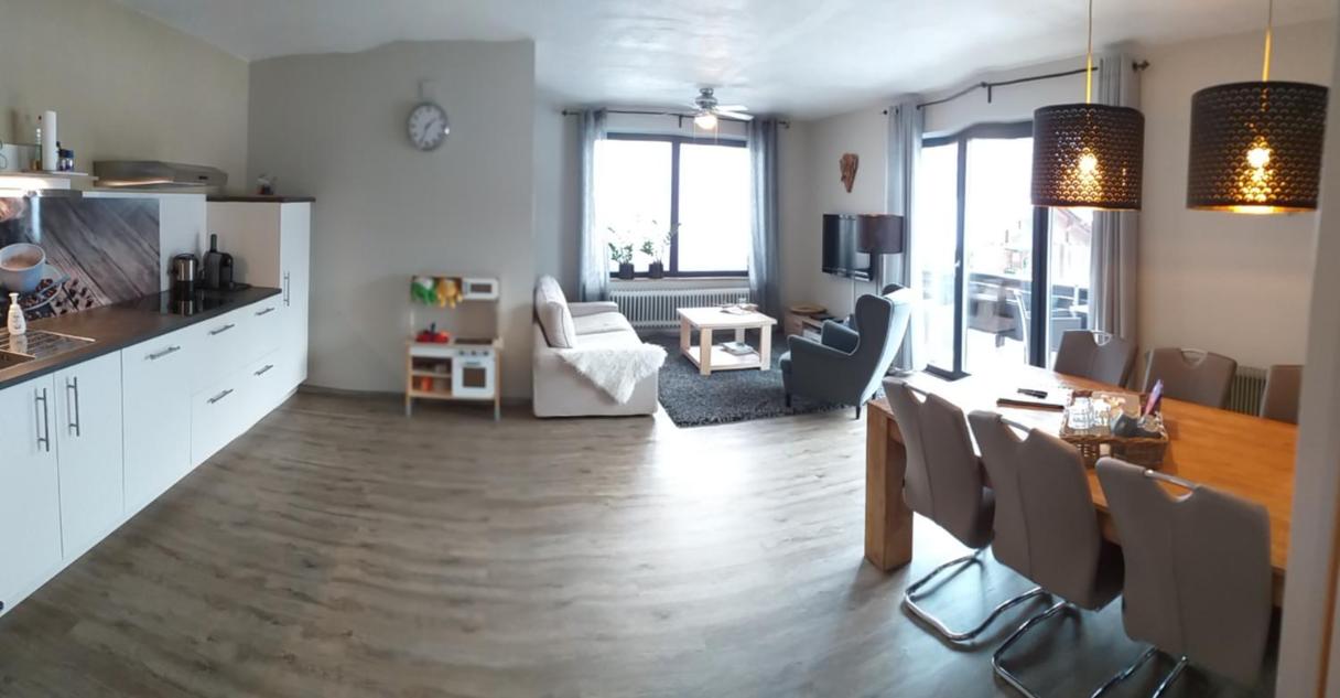 Three-Bedroom Apartment with Balcony