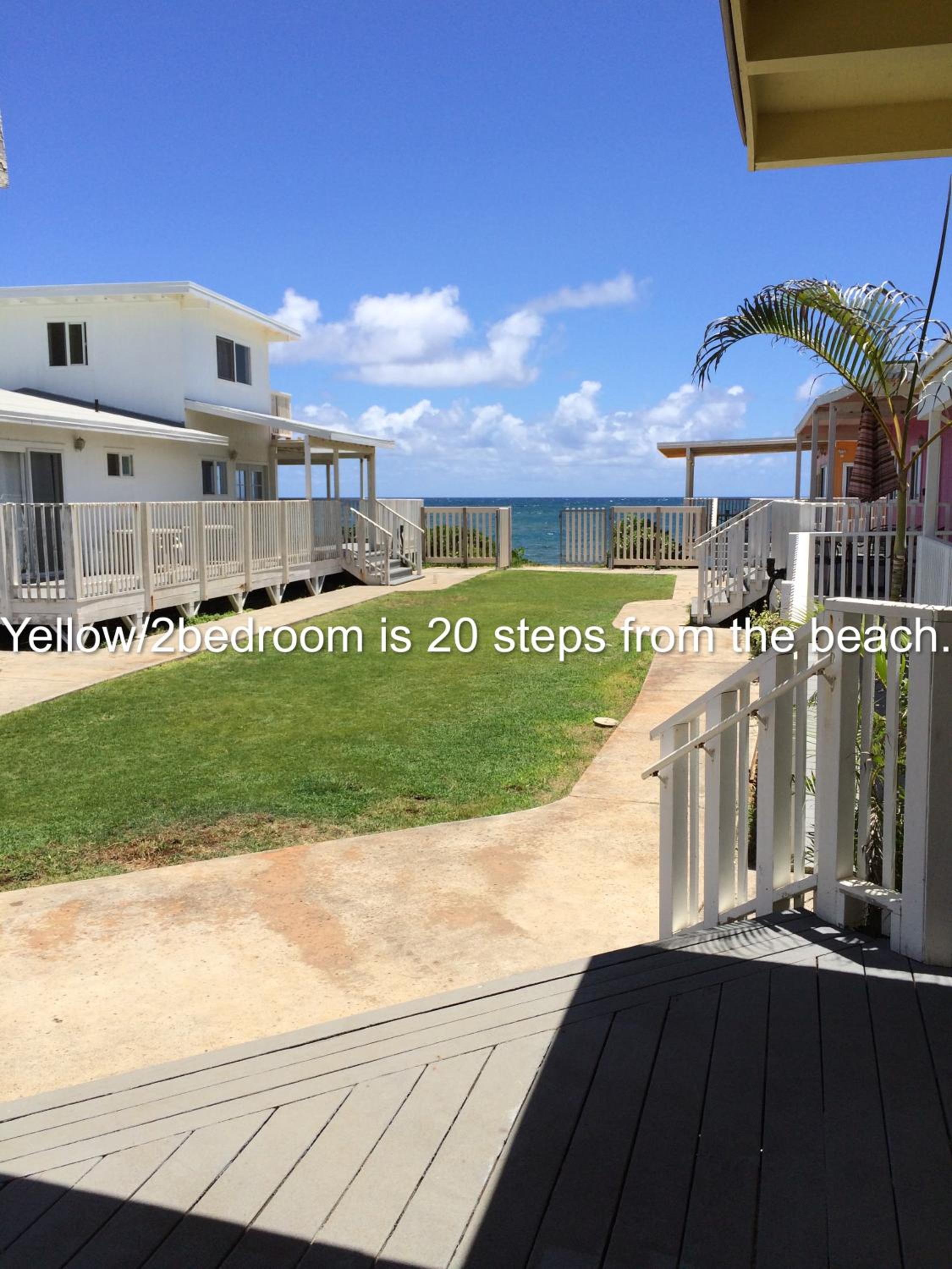 Yellow Beachfront Property photo 2
