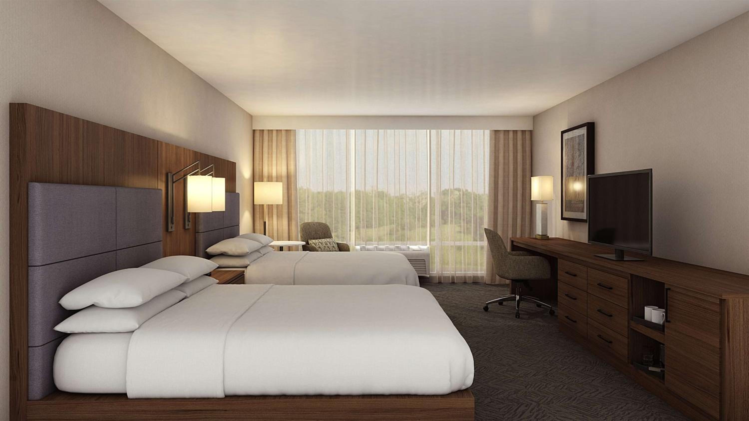 Queen Room with Two Queen Beds - Hearing Accessible