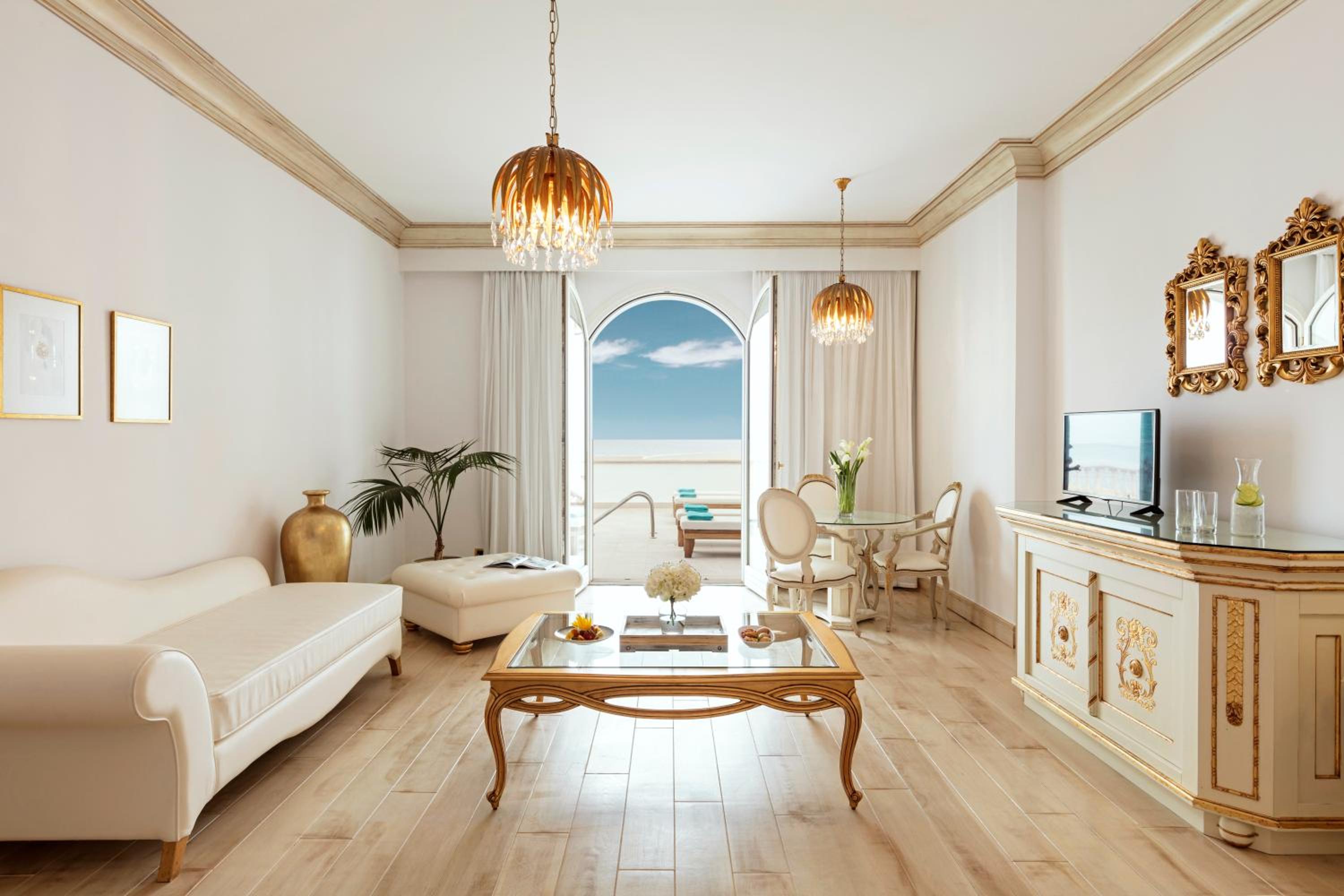 Experience luxury in your stylish seaside retreat.