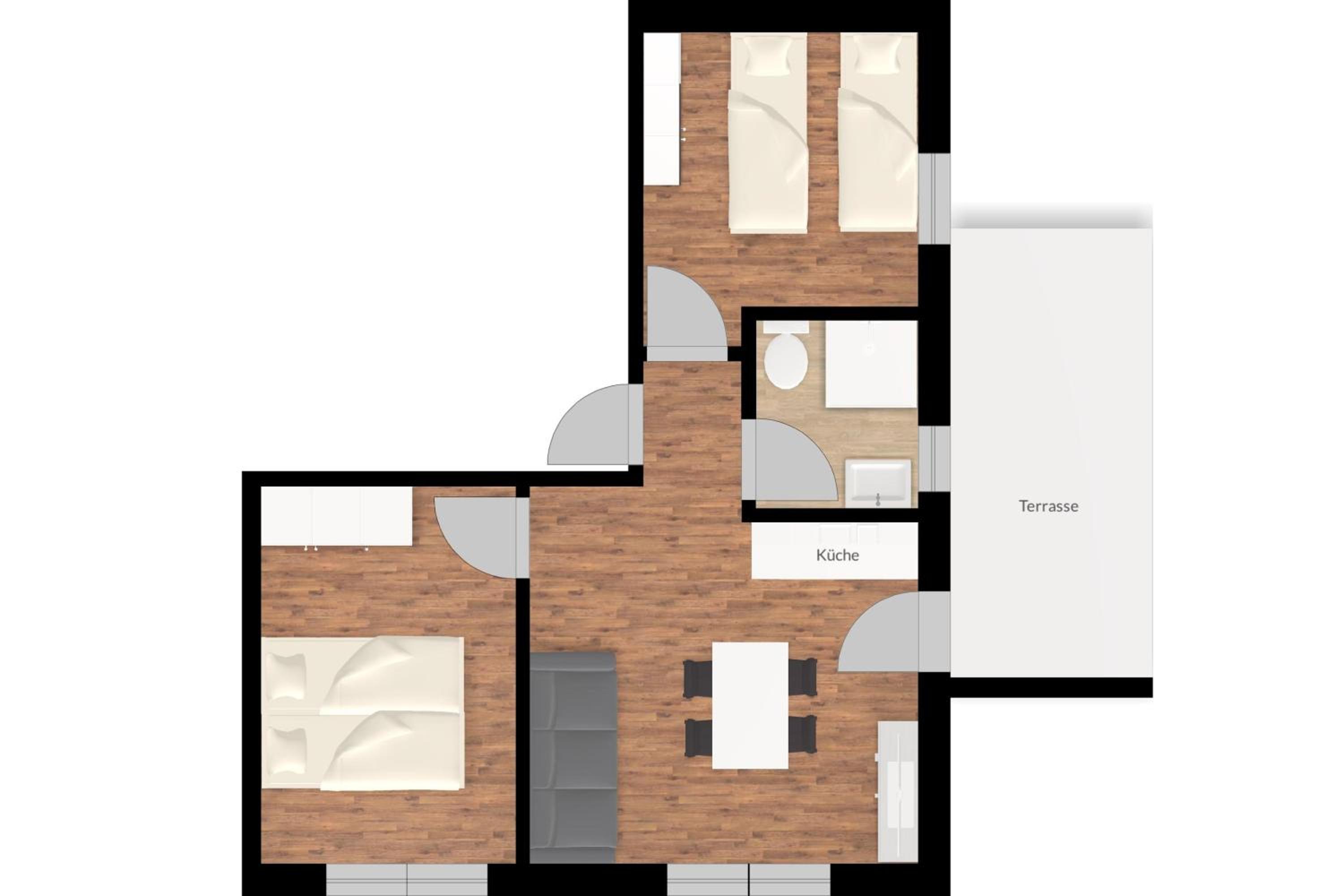 Two-Bedroom Apartment - Photo 16