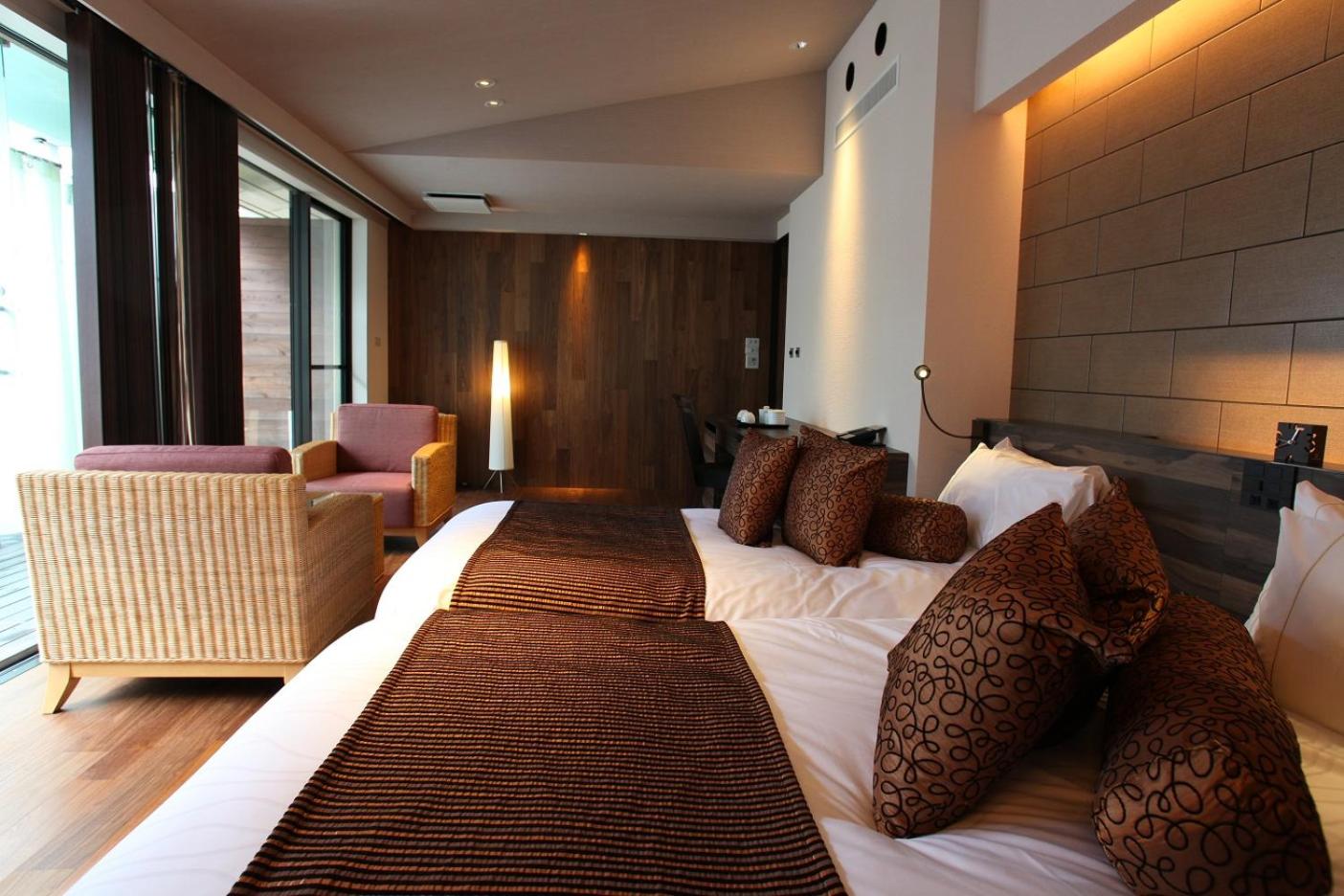 Twin Room with Open-Air Bath - Non Smoking